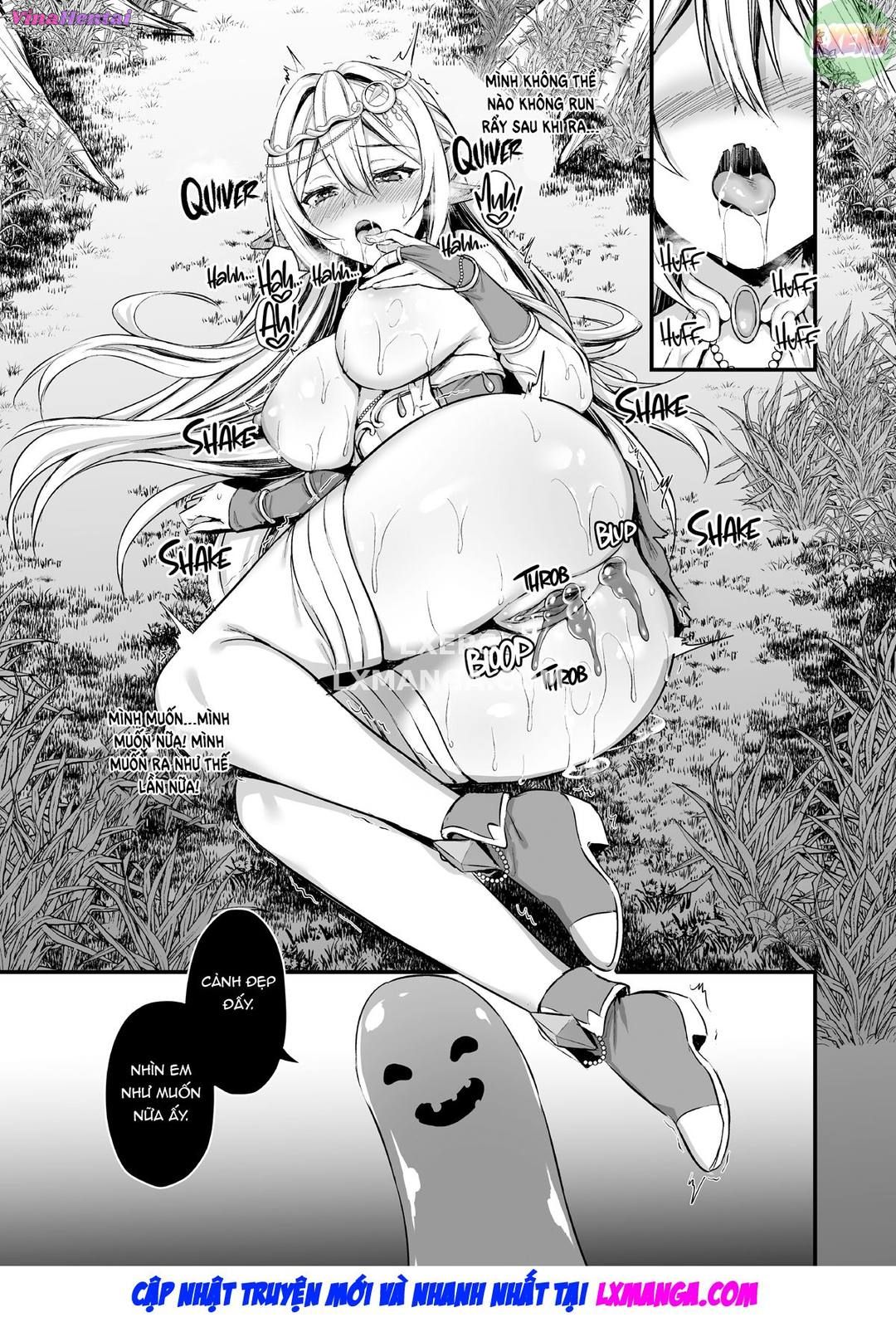 HentaiVN.net - Ảnh 25 - Để mắt đến nàng Elf nóng bỏng ở thế giới khác - Chap 3
