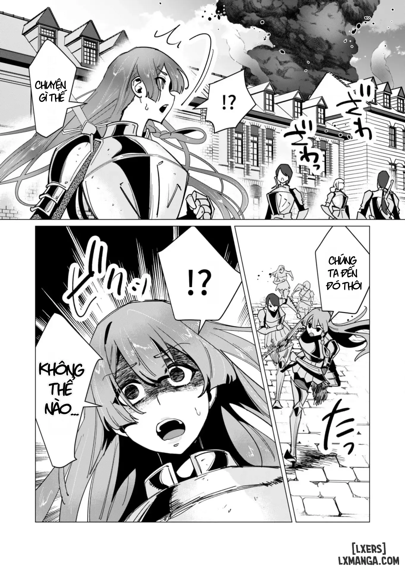 HentaiVN.net - Ảnh 25 - Vị Anh Hùng Muốn “Vợ Người Ta” Làm Phần Thưởng - Chap 11: Dũng Sĩ x Nữ Hiệp Sĩ x Orc King(Phần 2)