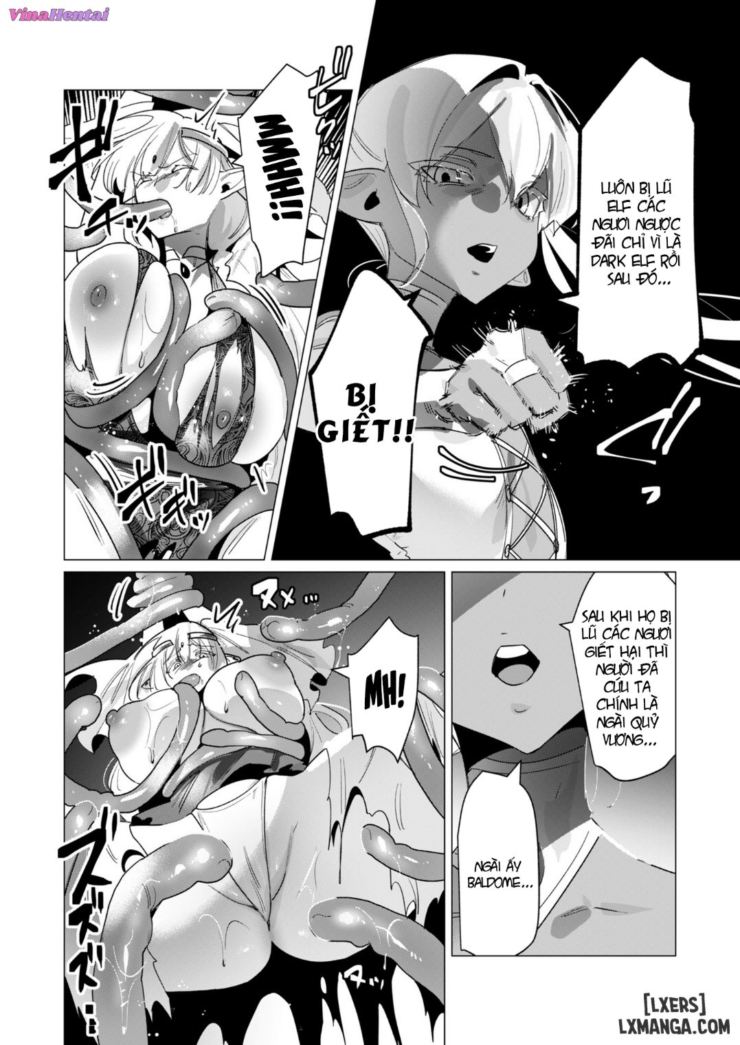 HentaiVN.net - Ảnh 25 - Vị Anh Hùng Muốn “Vợ Người Ta” Làm Phần Thưởng - Chap 17 : Dũng Sĩ và lời nguyền Dark Elf (Phần 4)