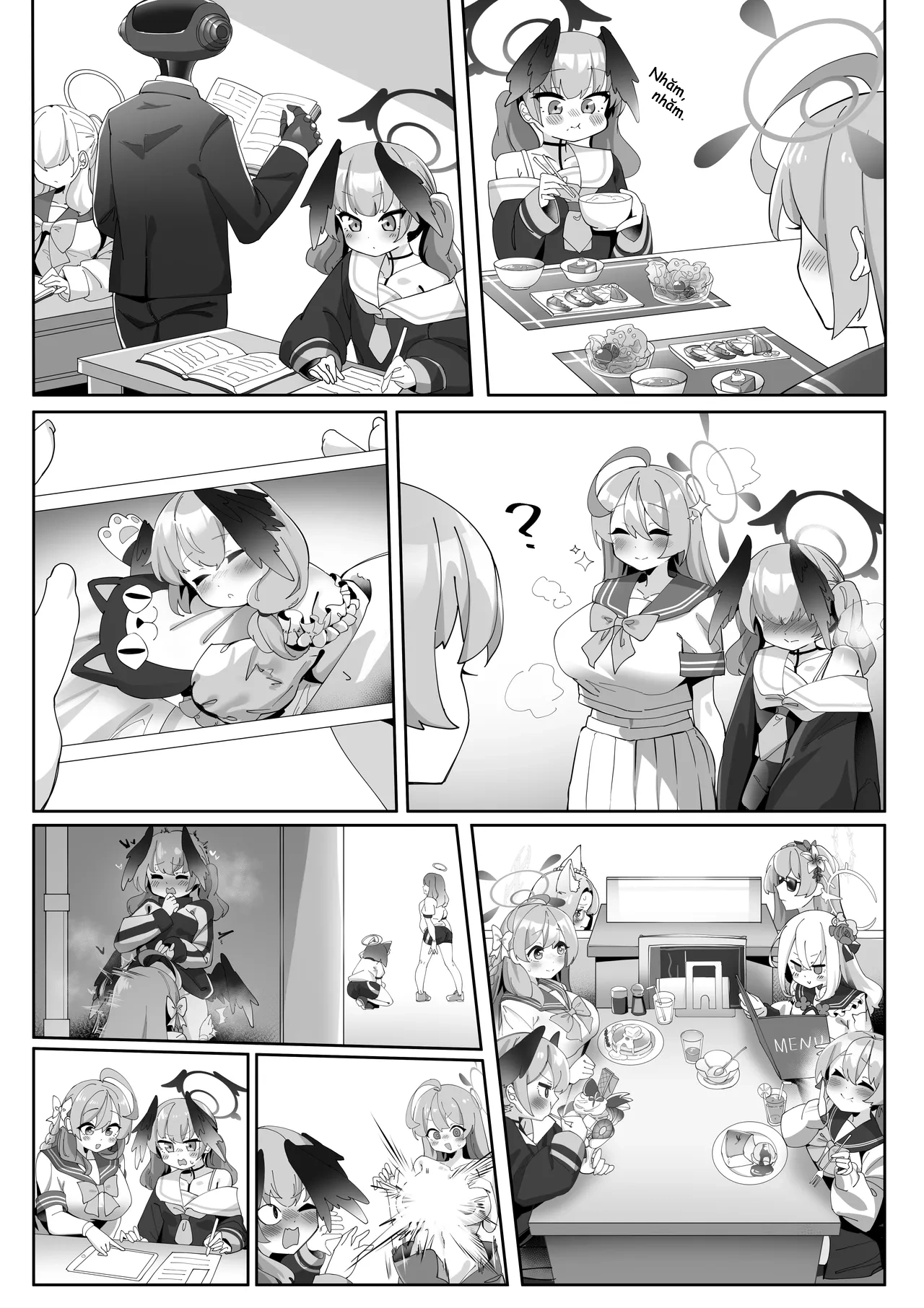 HentaiVN.net - Ảnh 26 - Futanari Koharu-chan vs Hanako-chan Manga - Chap 2