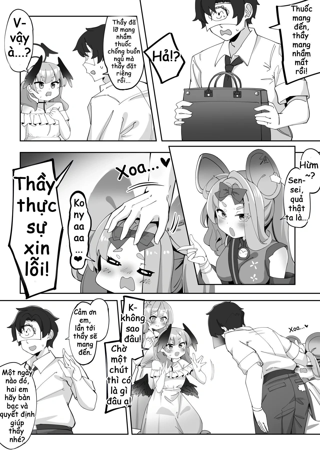 HentaiVN.net - Ảnh 26 - Futanari Koharu-chan vs Hanako-chan Manga - Chap 3