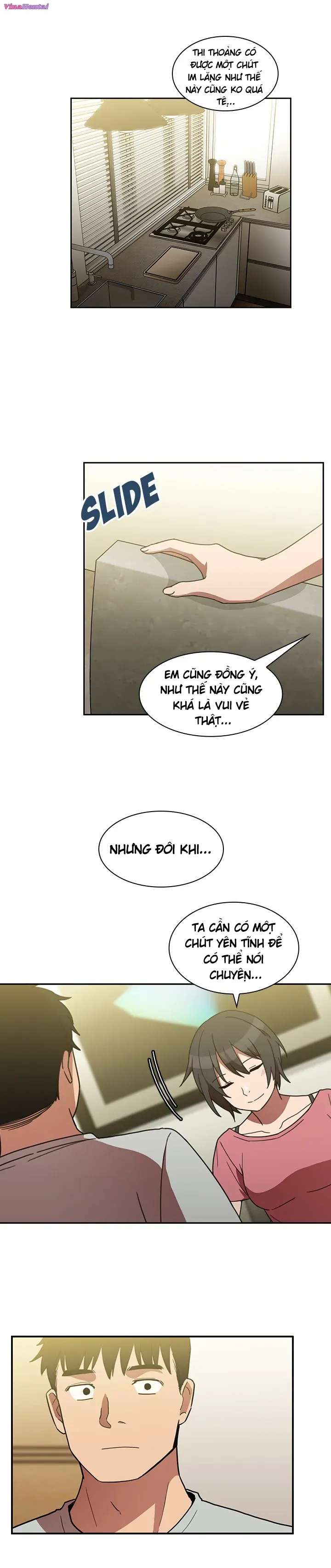 HentaiVN.net - Ảnh 25 - Như Một Người Hàng Xóm(End) - Chap 39: Trò Chuyện