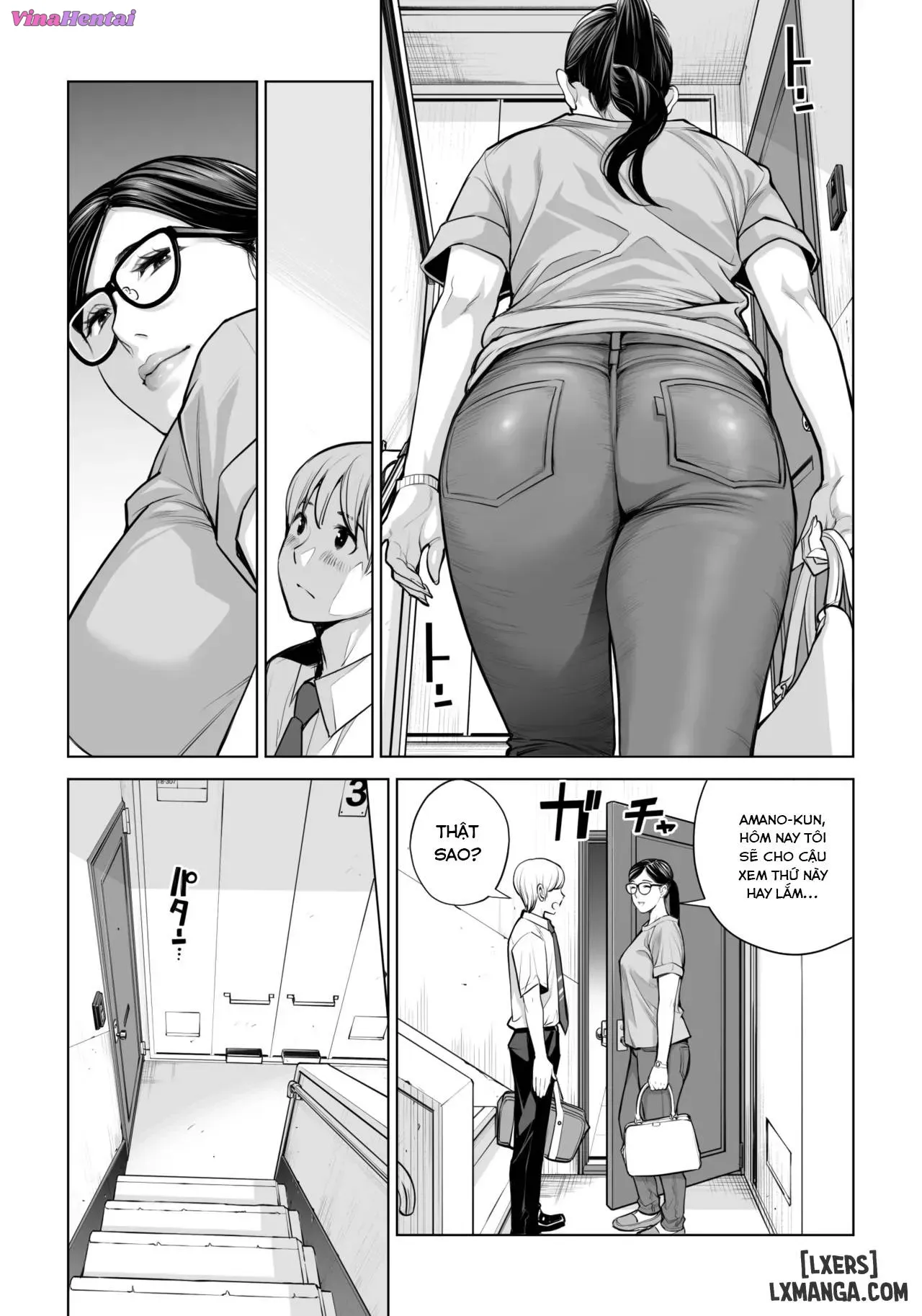 HentaiVN.net - Ảnh 25 - Kurokami Onna no Fudeoroshi ~Sō, Motto Oku ni Dashite 2 - Oneshot