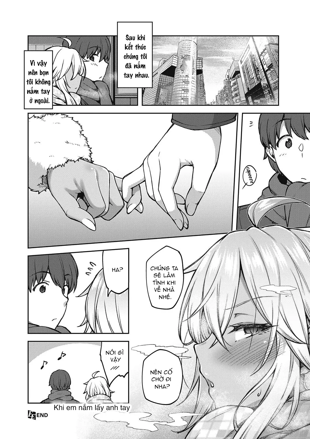 HentaiVN.net - Ảnh 25 - Nắm tay là có bầu [When You Take My Hand in Yours; khi em nắm lấy tay anh] - Ngọc bú đường