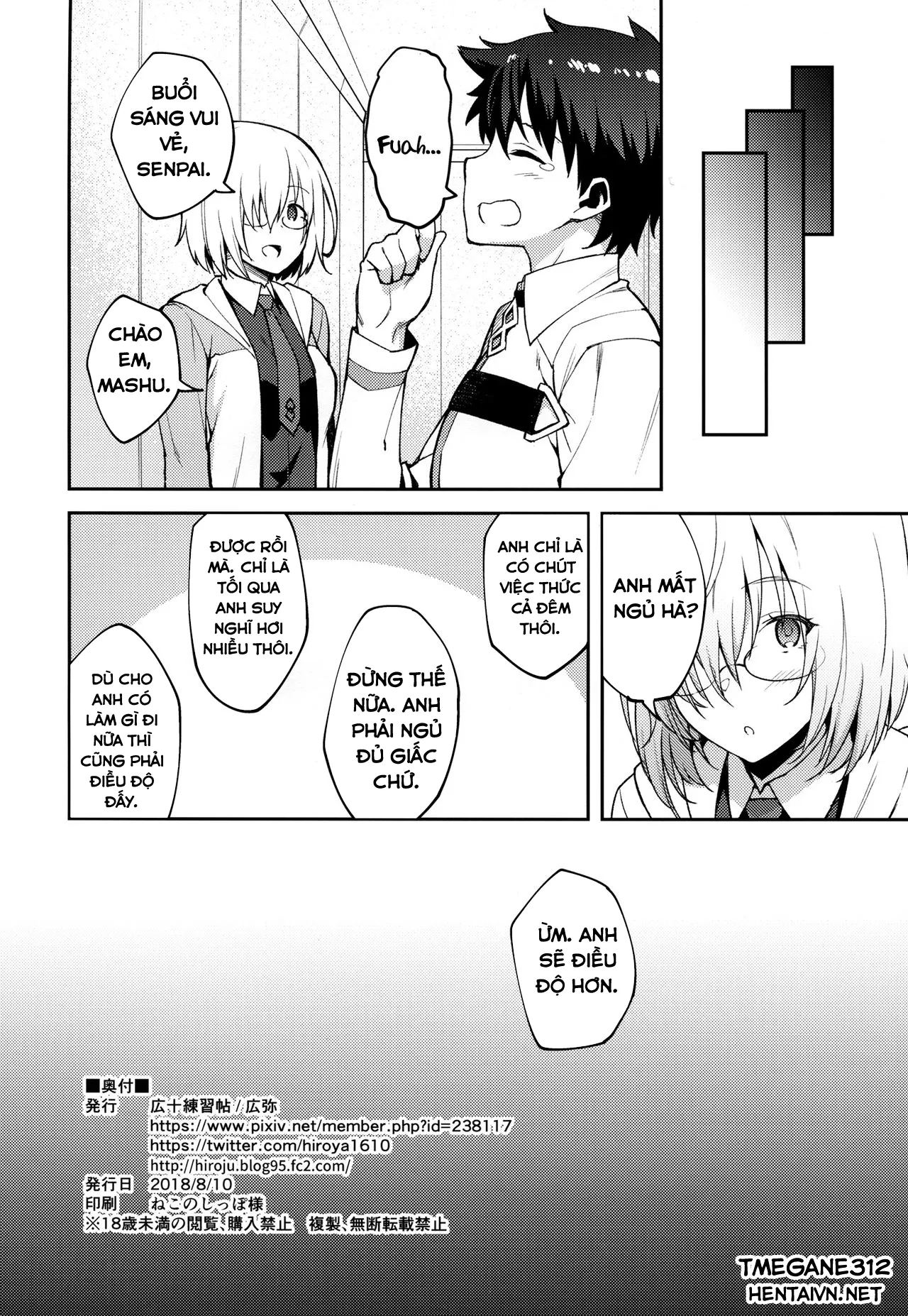 HentaiVN.net - Ảnh 25 - Các Servant Nứng Lồn Thèm Cặc Và Anh Chàng Master May Mắn! [Chaldea Life] - Oneshot