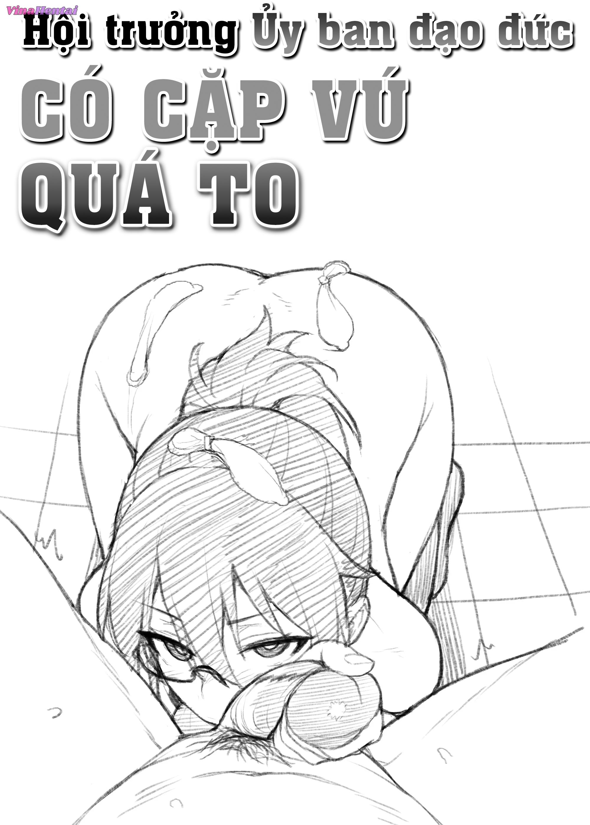 HentaiVN.net - Ảnh 26 - Atarashii Fuuki Iinchou wa Kyonyuu Sugiru Ken - Phần 2 - Full 3 chap + Spoil phần 3 từ tác giả