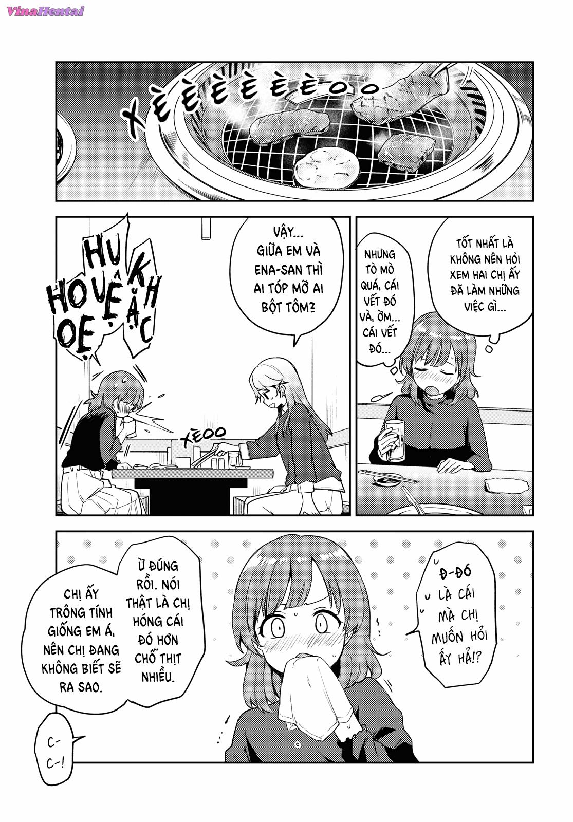 HentaiVN.net - Ảnh 25 - Asumi-chan có hứng thú với Nhà thổ Bách hợp! - Đêm 4