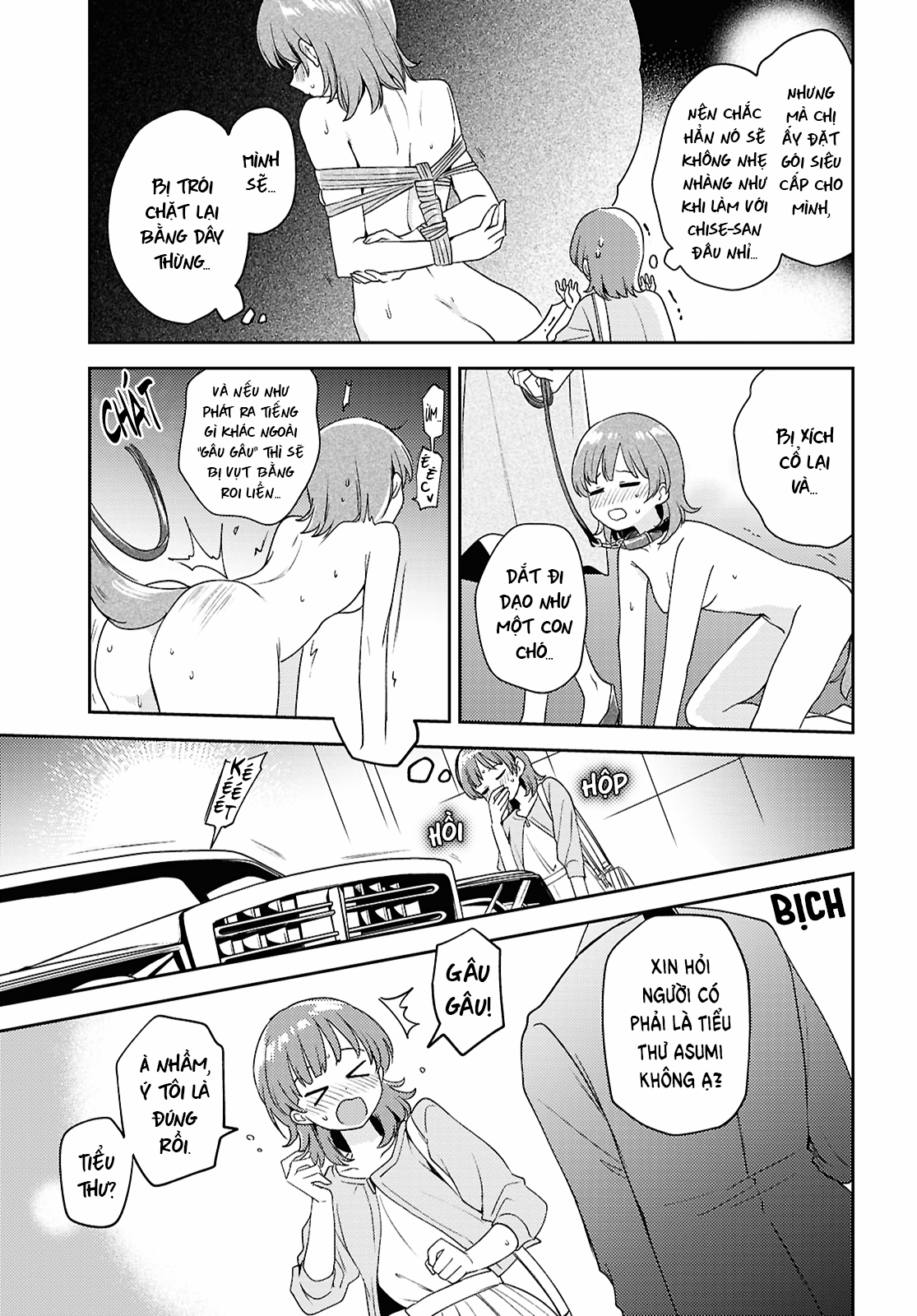 HentaiVN.net - Ảnh 25 - Asumi-chan có hứng thú với Nhà thổ Bách hợp! - Đêm 24