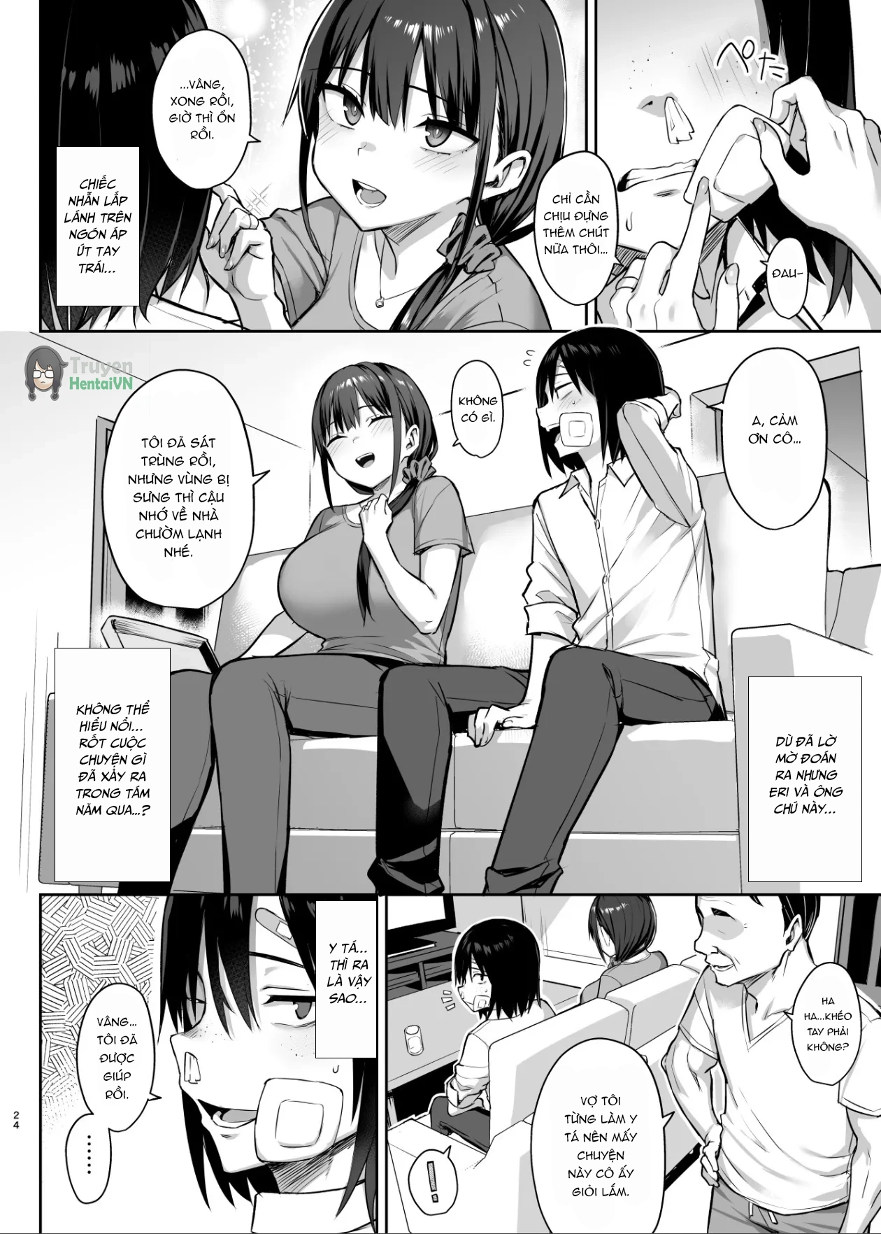 HentaiVN.net - Ảnh 26 - Zutto Suki datta Kyonyuu Osananajimi ga Furyou-tachi ni Moteasobareta Nanukakan Sonogo - Oneshot