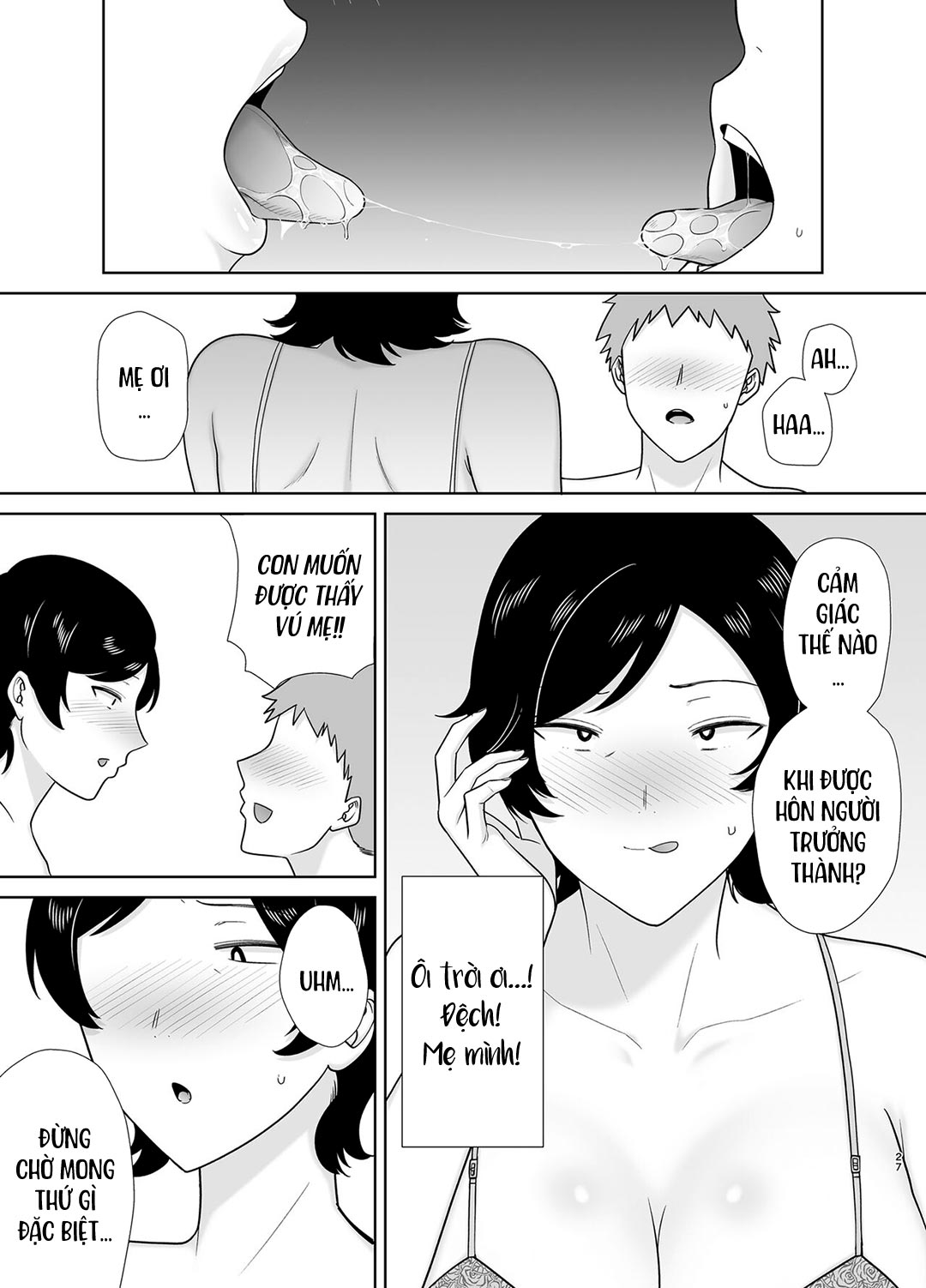 HentaiVN.net - Ảnh 26 - Mẹ cũng là phụ nữ - Chap 1