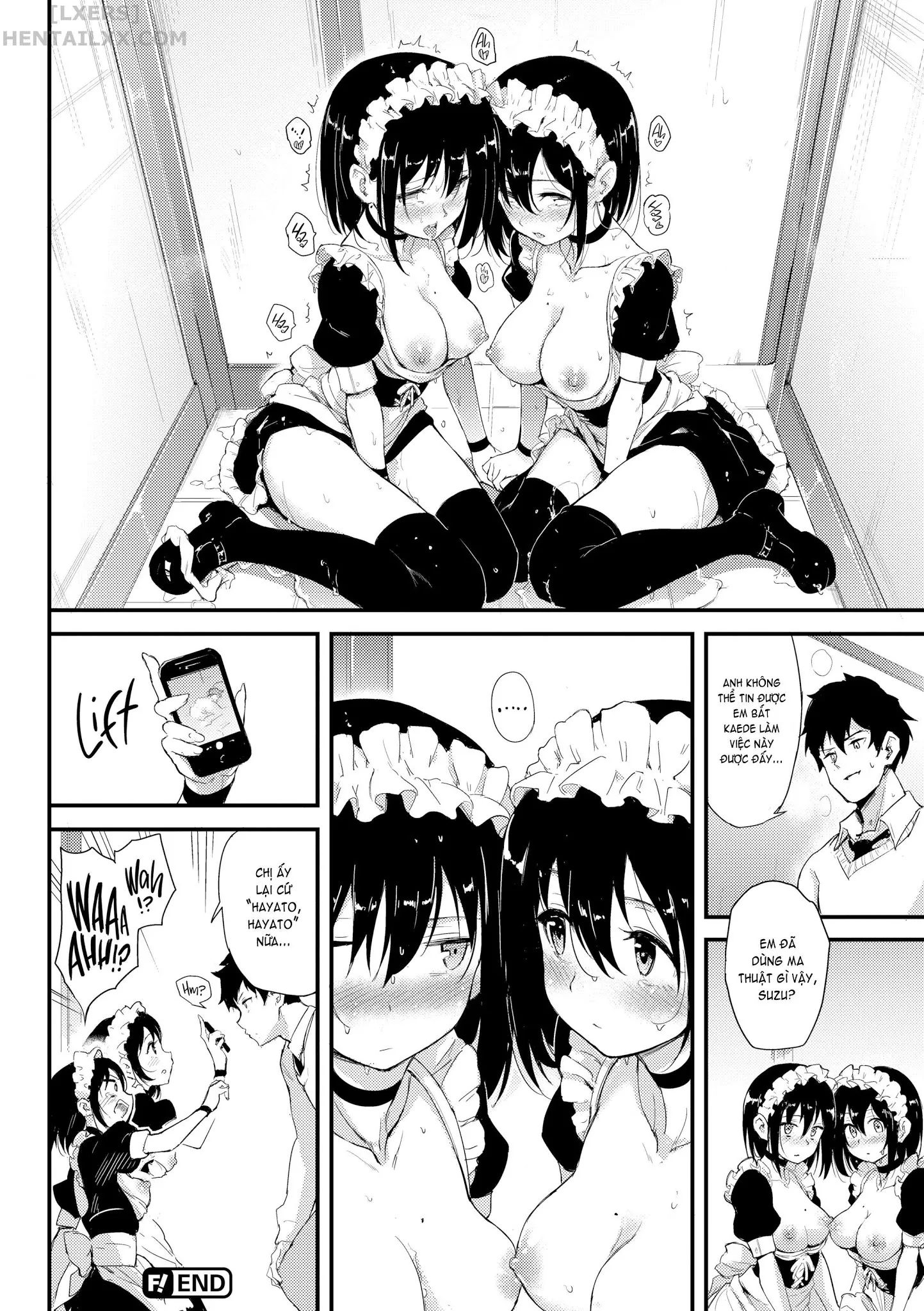 HentaiVN.net - Ảnh 25 - Lovely Kaede & Suzu ❤️ - Chap 2