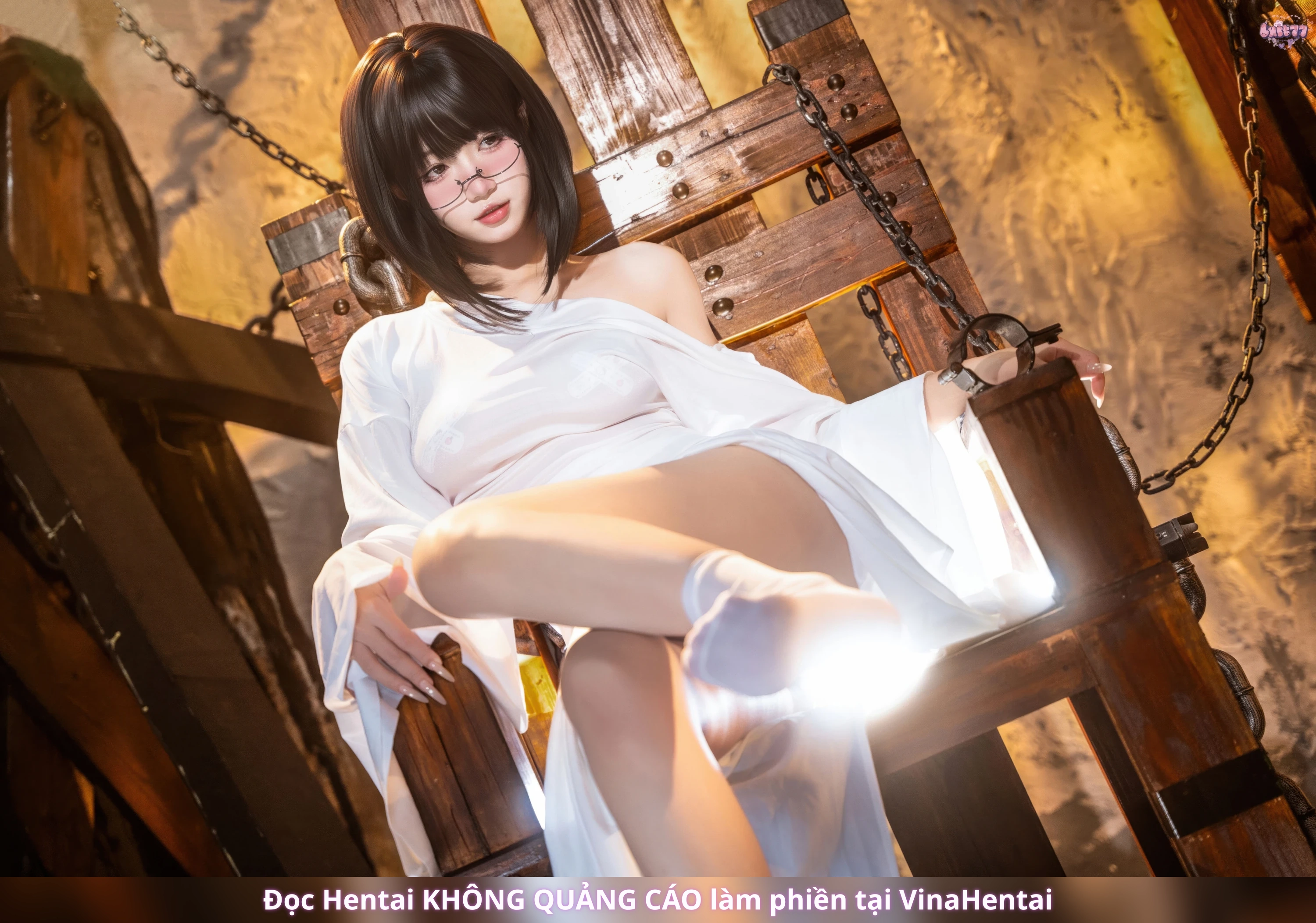 HentaiVN.net - Ảnh 25 - Thất Thất phải ngoan nhé: Cô nàng hồn ma - Oneshot