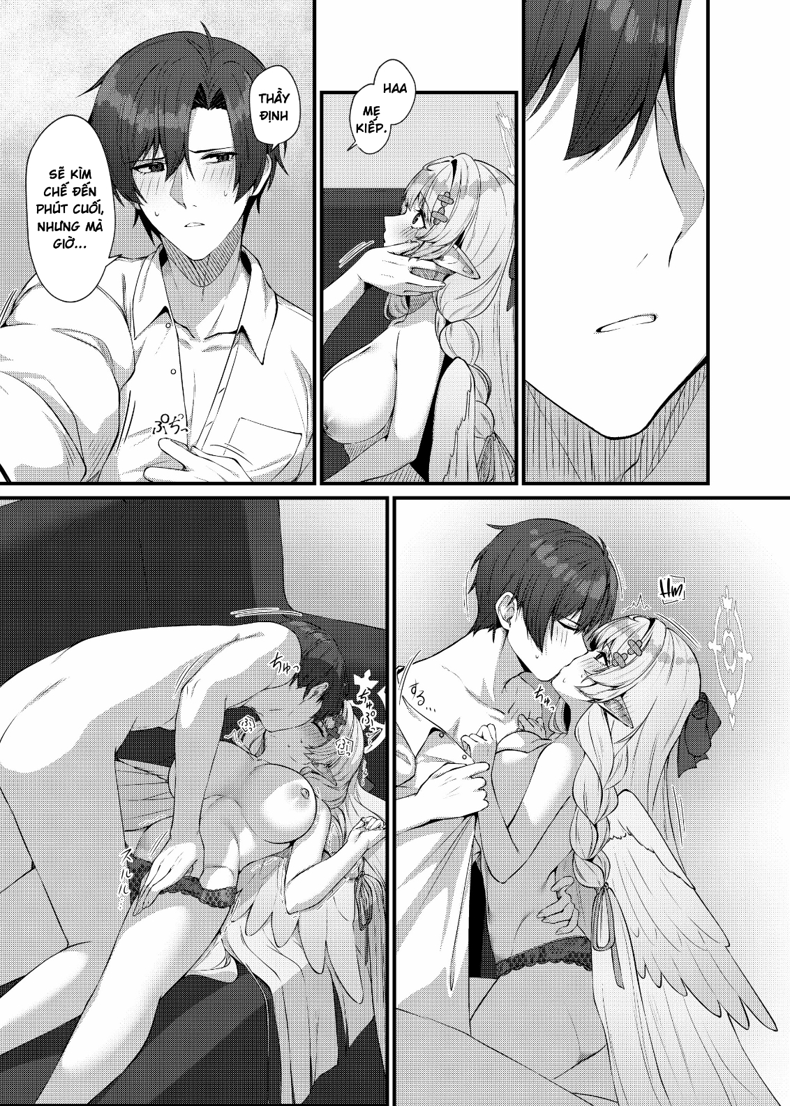 HentaiVN.net - Ảnh 26 - Sensei ni Kyuugo no Te o! | A Helping Hand for Sensei! - Chap 1