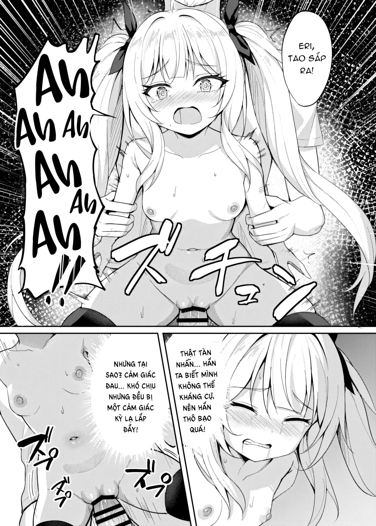 HentaiVN.net - Ảnh 24 - Ông chú dạy cháu gái bố láo bằng cách thôi miên - Chap 2: Giai đoạn bồn thịt công cộng