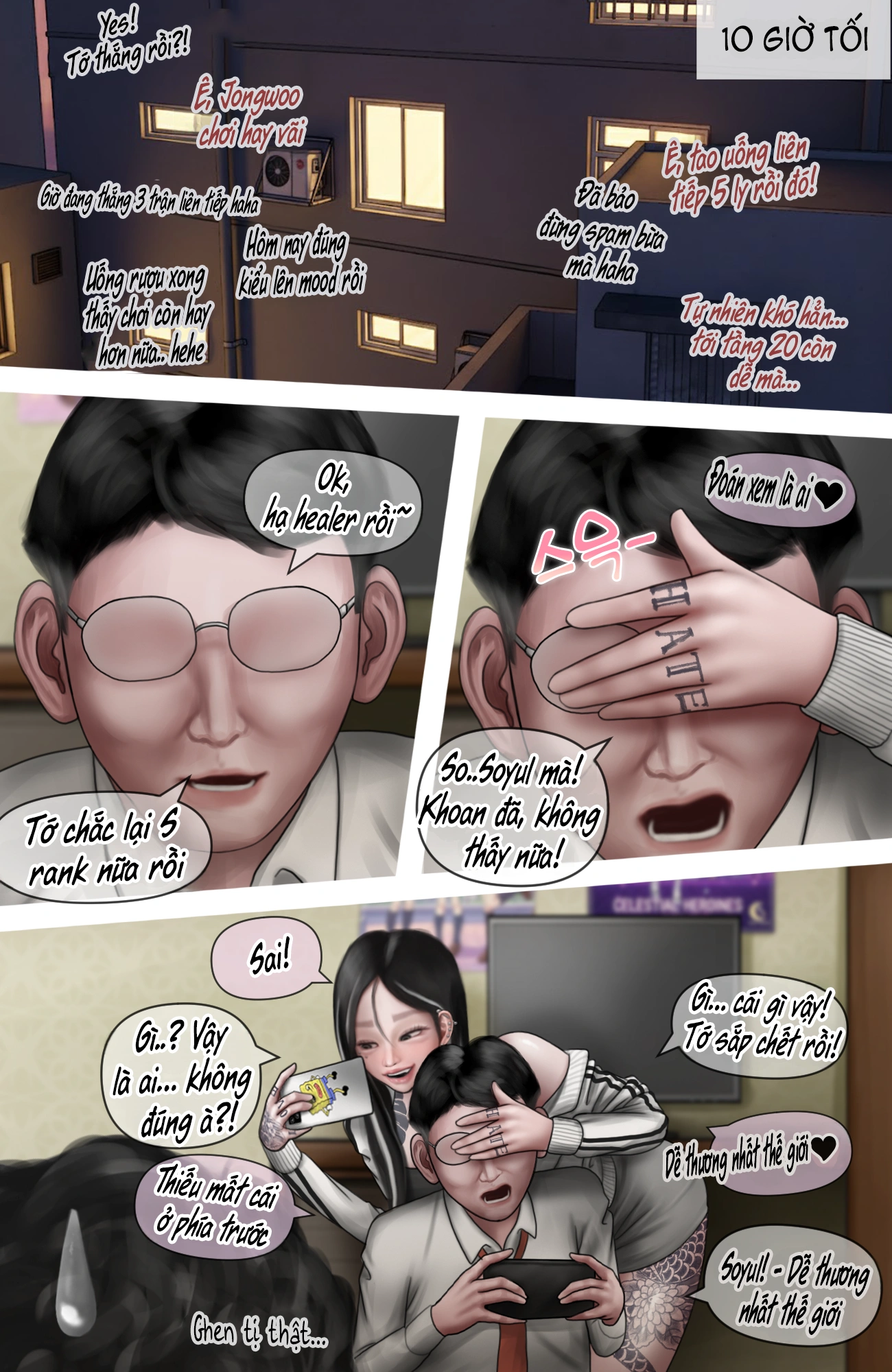 HentaiVN.net - Ảnh 29 - Gái Du Côn X Wibu Đụt Cận Trĩ - Chap 9.1