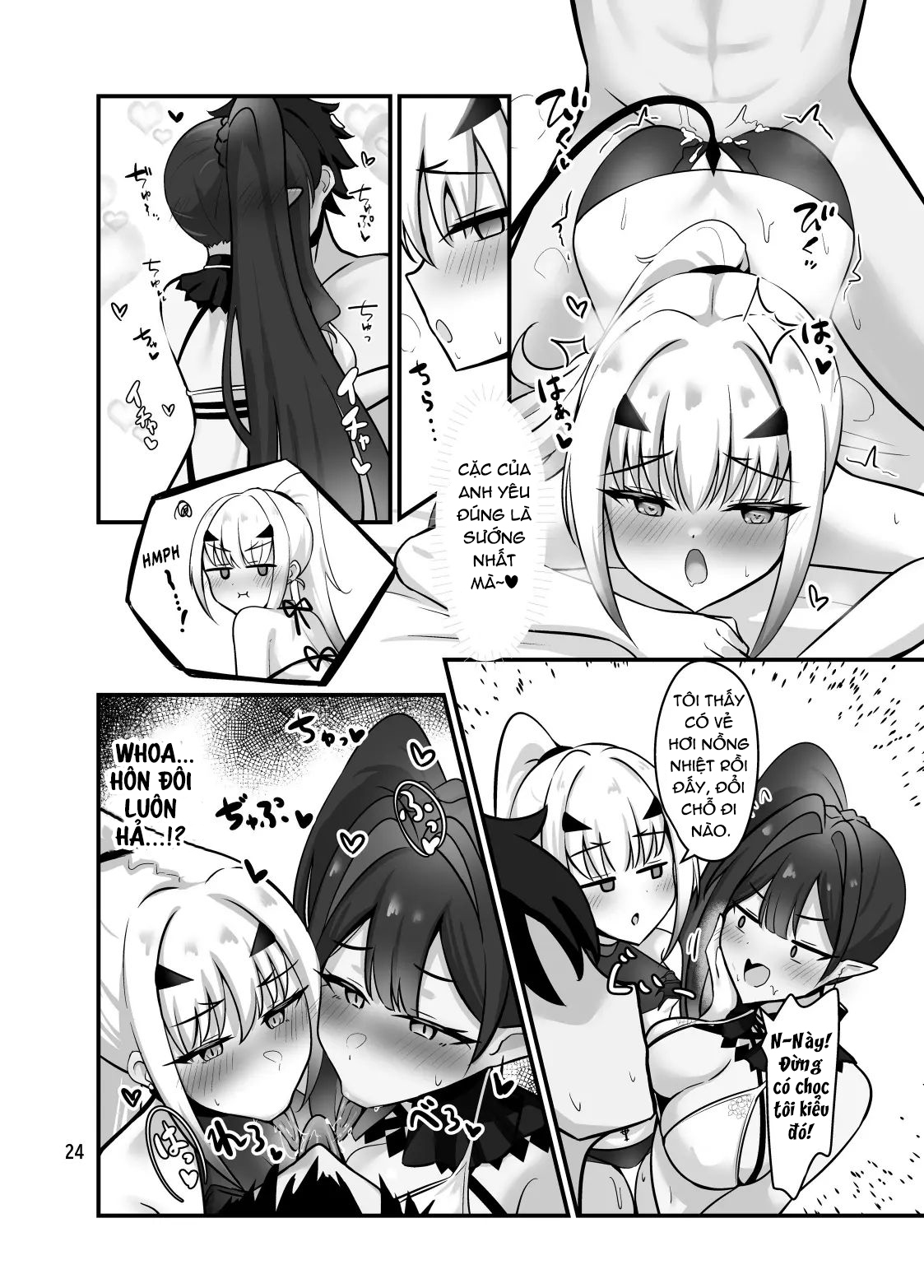 HentaiVN.net - Ảnh 26 - Fairy Kiss Tastes Like Summer - Chap 1