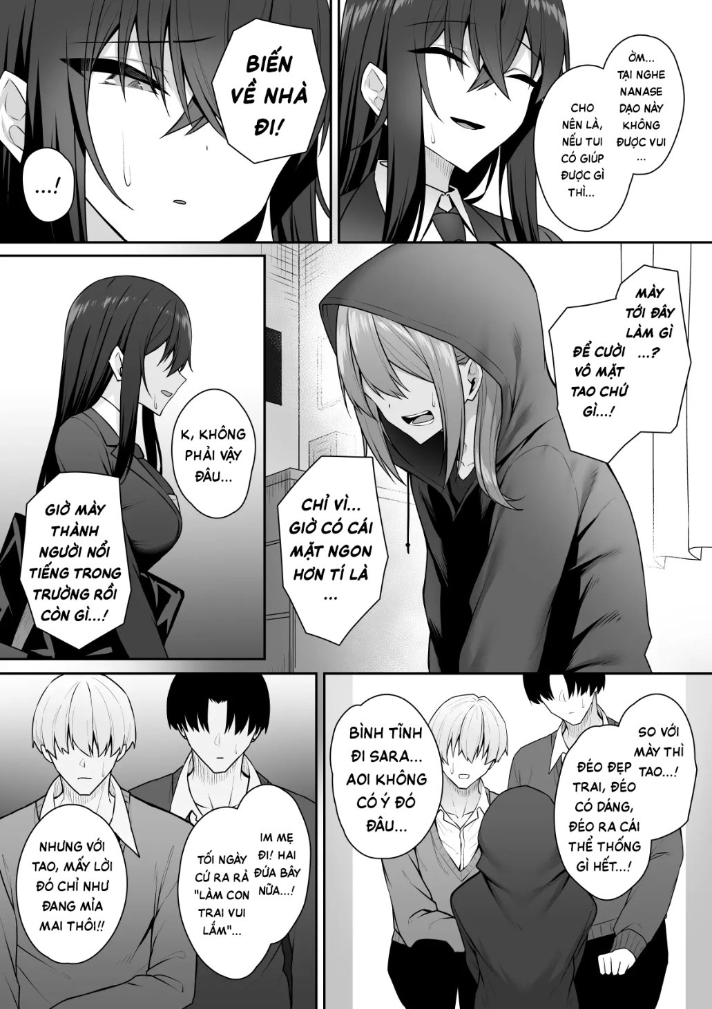 HentaiVN.net - Ảnh 27 - Tôi với đám gyaru bị đảo ngược giới tính - Chương 2: Tấm chiếu rách và tấm chiếu mới