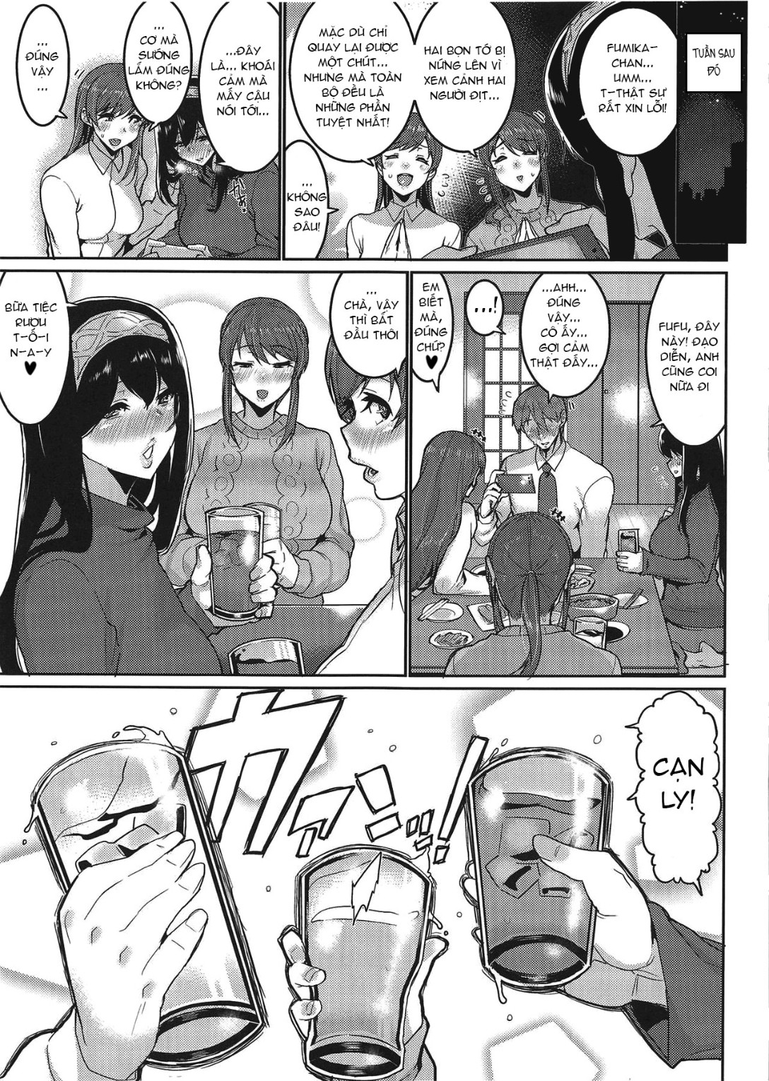 HentaiVN.net - Ảnh 25 - Mọi Người Ai Cũng Muốn Được Say - Oneshot