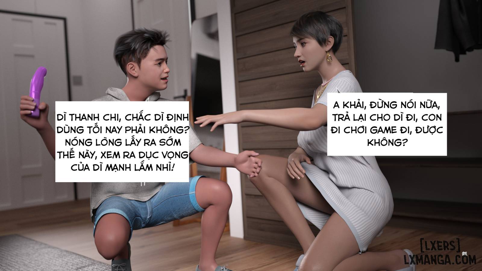 HentaiVN.net - Ảnh 26 - Kế Hoạch Chinh Phục Mẹ - Chương 3.2