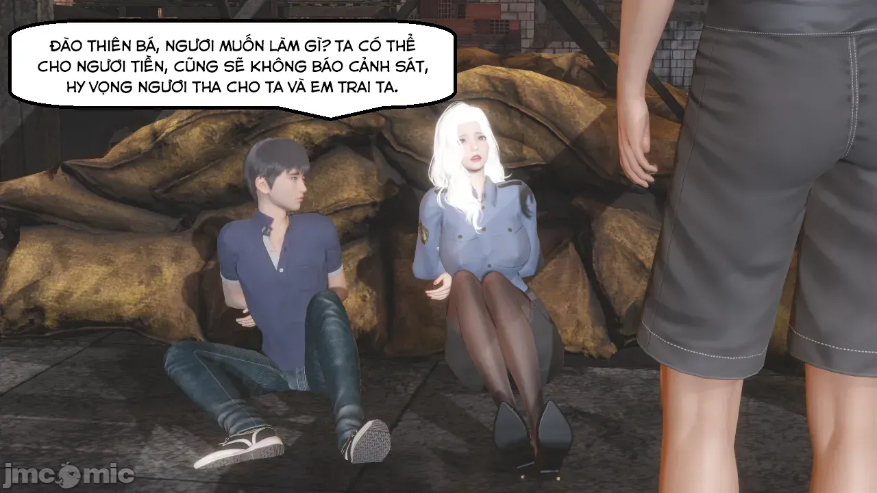 HentaiVN.net - Ảnh 26 - Hoa khôi cảnh sát bị cưỡng hiếp trước mặt em trai - Chap 1: Bắt cóc