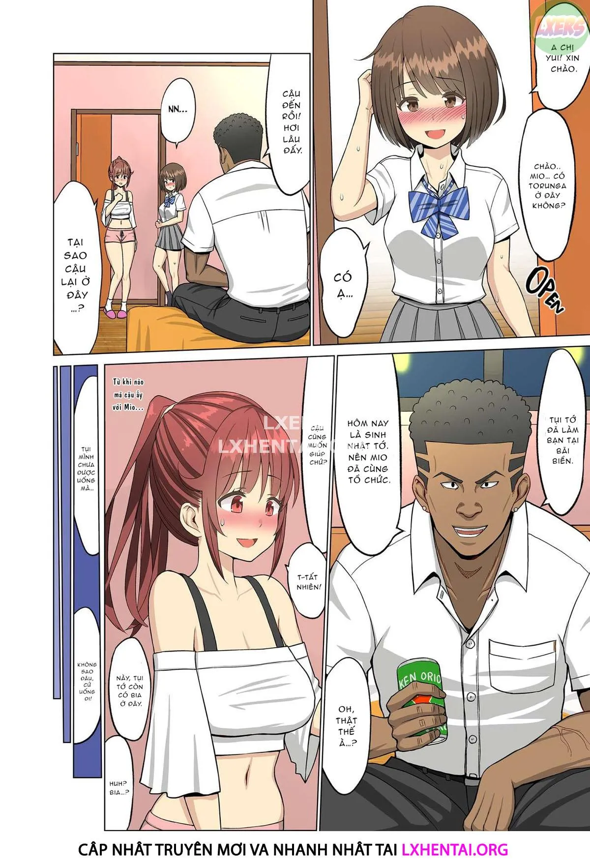 HentaiVN.net - Ảnh 26 - But I Loved Her... Summer Chapter: My Cheerleader Friend Got Taken by a Foreign Student [SUKI DATTA NONI... NATSU NI KANKETSU HEN - OSANANAJIMI NO CHEERLEADER GA KOKUJIN RYUUGAKUSEI NI] - Chap 2