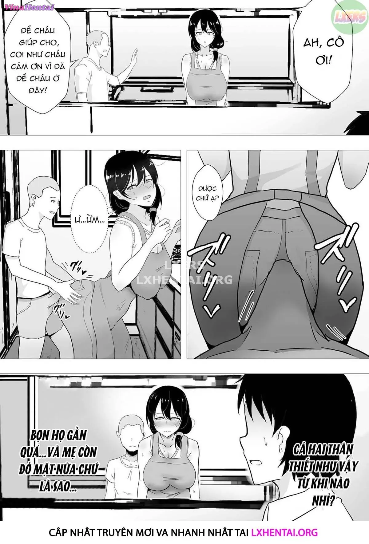 HentaiVN.net - Ảnh 26 - TomoKano Kaa-chan~ Daisuki na Ore no Hahaoya wa Aho na Shinyuu no Kanojo~ [My Mom Is My Friend's Girlfriend] - Chap 2