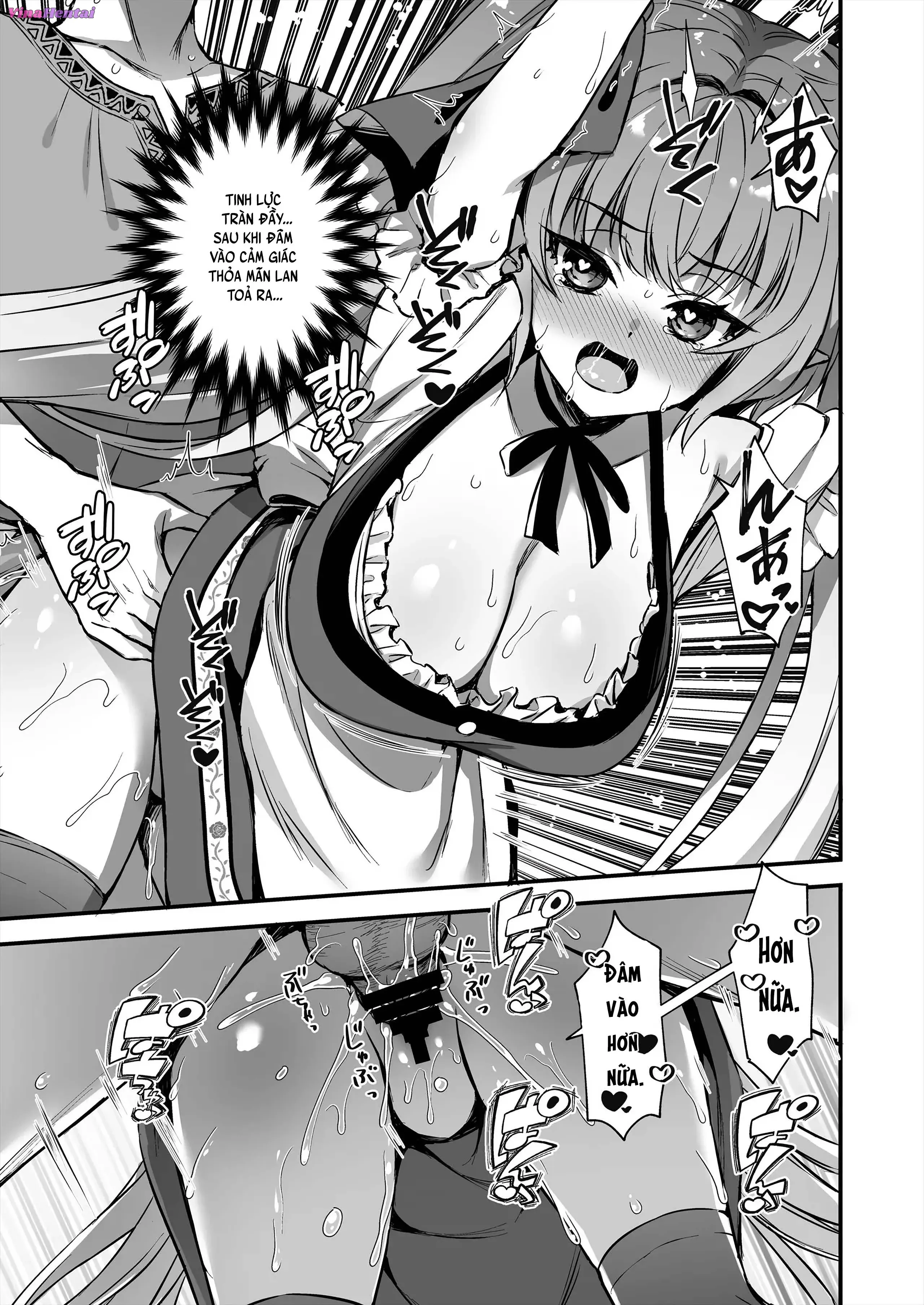 HentaiVN.net - Ảnh 26 - Để mắt đến nàng Elf nóng bỏng ở thế giới khác - Chap 8