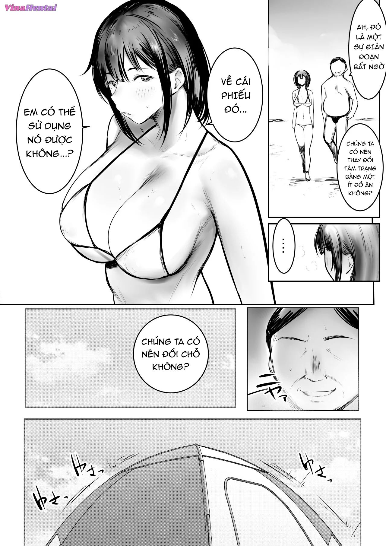 HentaiVN.net - Ảnh 27 - Boku dake ni Amaesasete Kureru Kyonyuu JK Tsuma o Hoka no Otoko ni Dakasete Mita - Chap 10