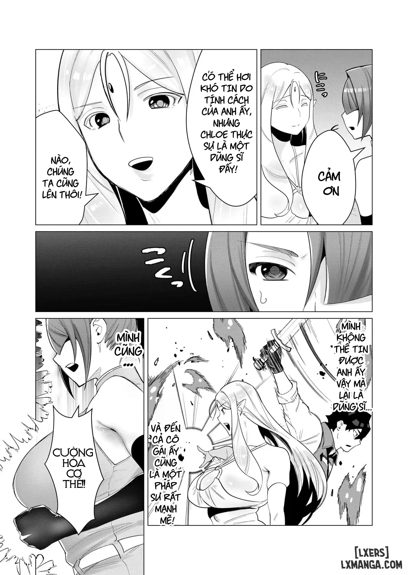 HentaiVN.net - Ảnh 26 - Vị Anh Hùng Muốn “Vợ Người Ta” Làm Phần Thưởng - Chap 2 : Dũng Sĩ x Võ Sư
