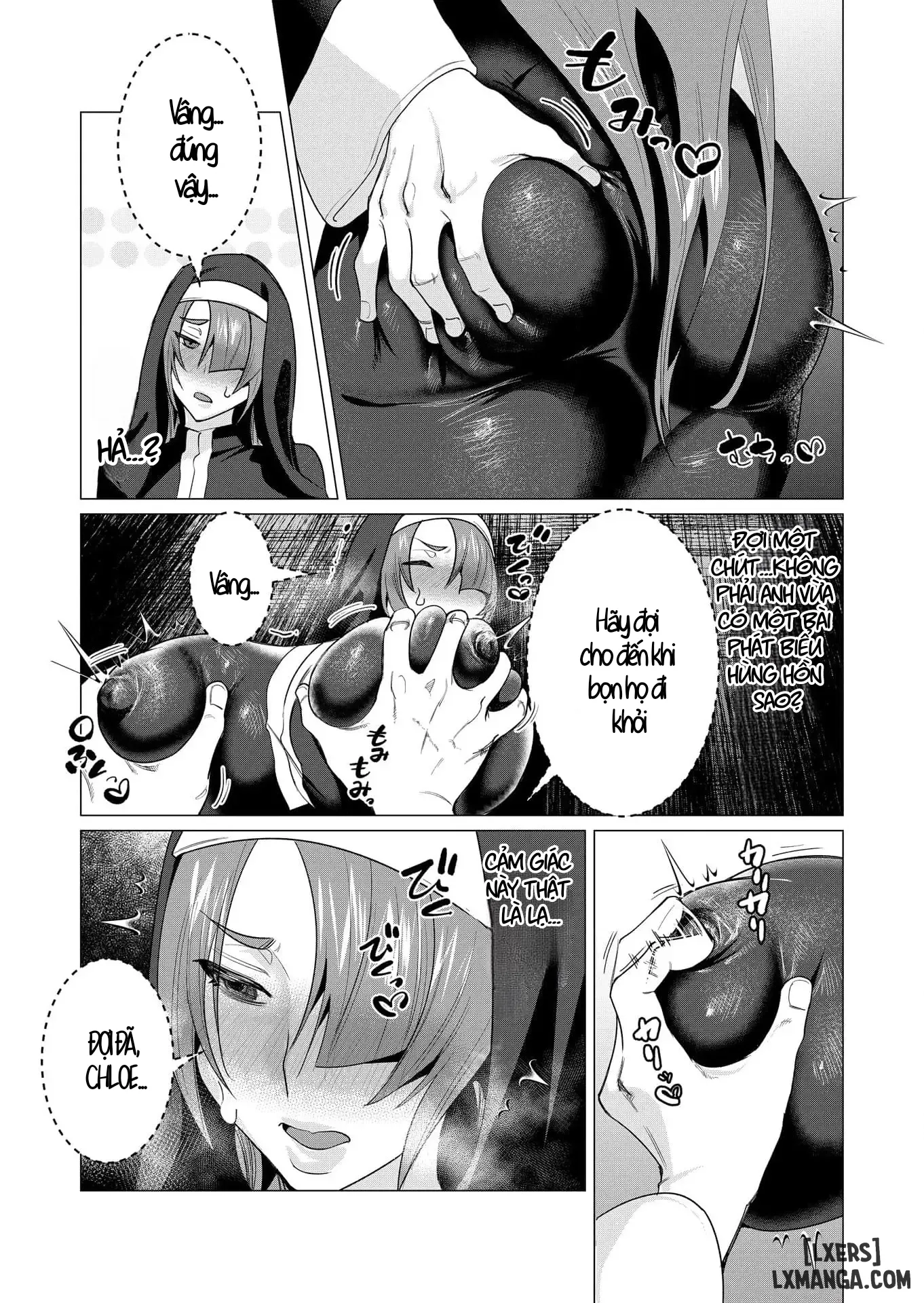 HentaiVN.net - Ảnh 26 - Vị Anh Hùng Muốn “Vợ Người Ta” Làm Phần Thưởng - Chap 4 : Giáo hội EXIA