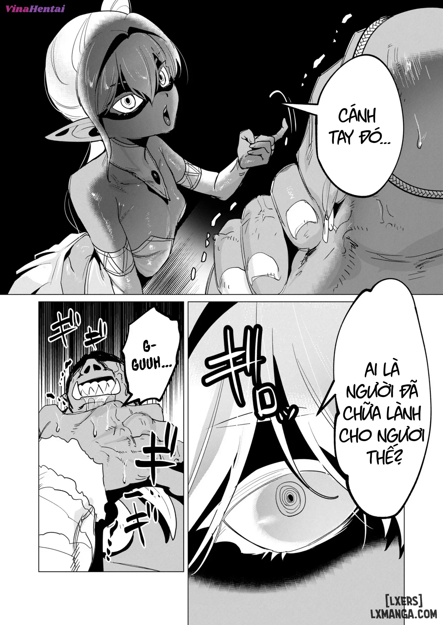 HentaiVN.net - Ảnh 24 - Vị Anh Hùng Muốn “Vợ Người Ta” Làm Phần Thưởng - Chap 14 : Dũng Sĩ và lời nguyền Dark Elf (Phần 1)