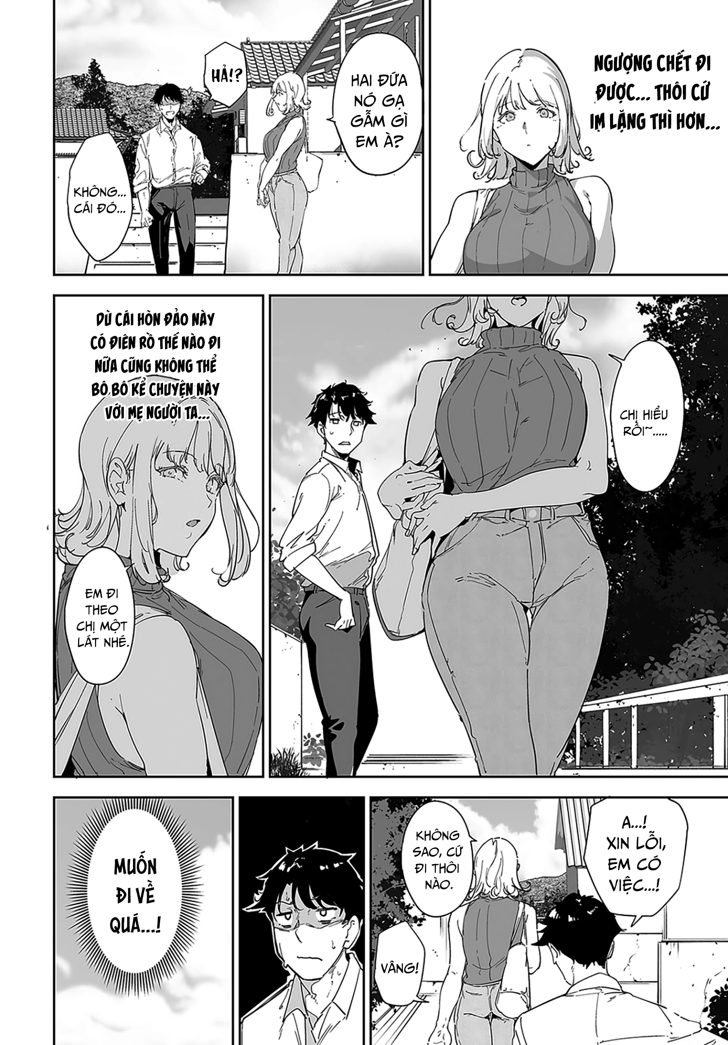 HentaiVN.net - Ảnh 27 - Hòn đảo phi luân lý - Chap 2: Yuri 4 người + Quý bà săn chim.