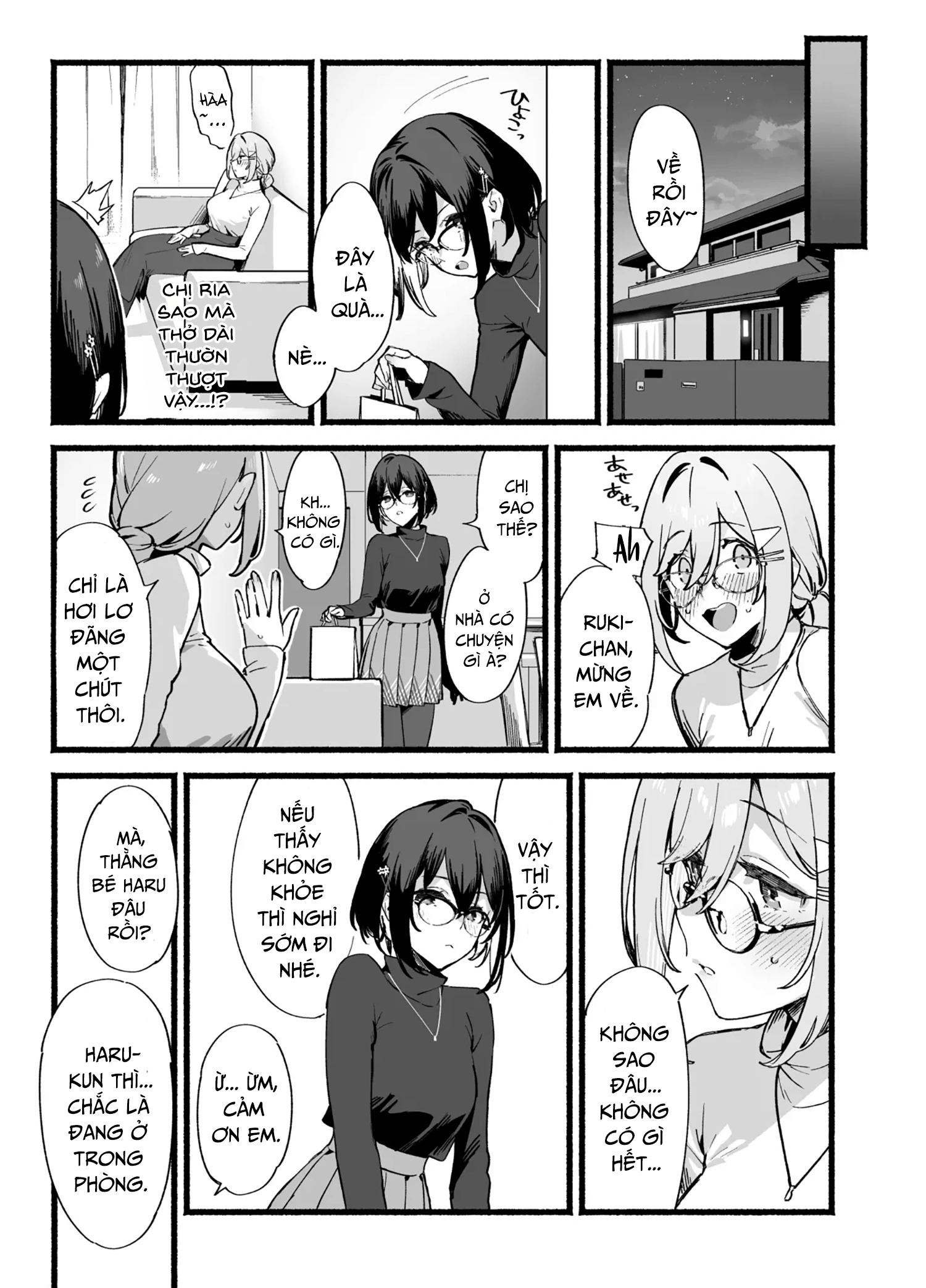 HentaiVN.net - Ảnh 27 - Sister Contrast: Cuộc sống ái ân với những người chị yêu chiều. - Nửa đầu: Chị cả Karia