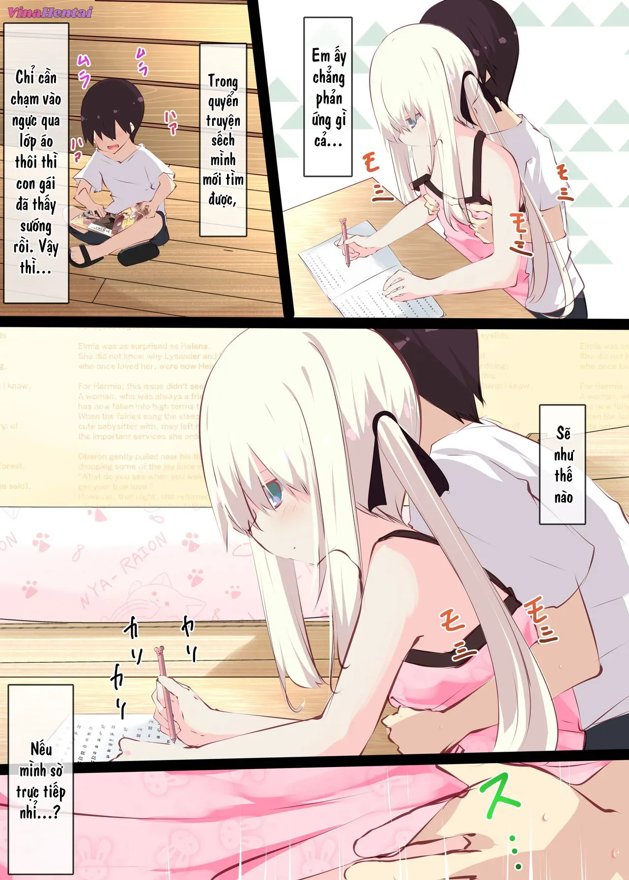 HentaiVN.net - Ảnh 25 - Natsuyasumi dakara Muteikou na Itoko ni Chinko Ireru Hanashi - Chap 1