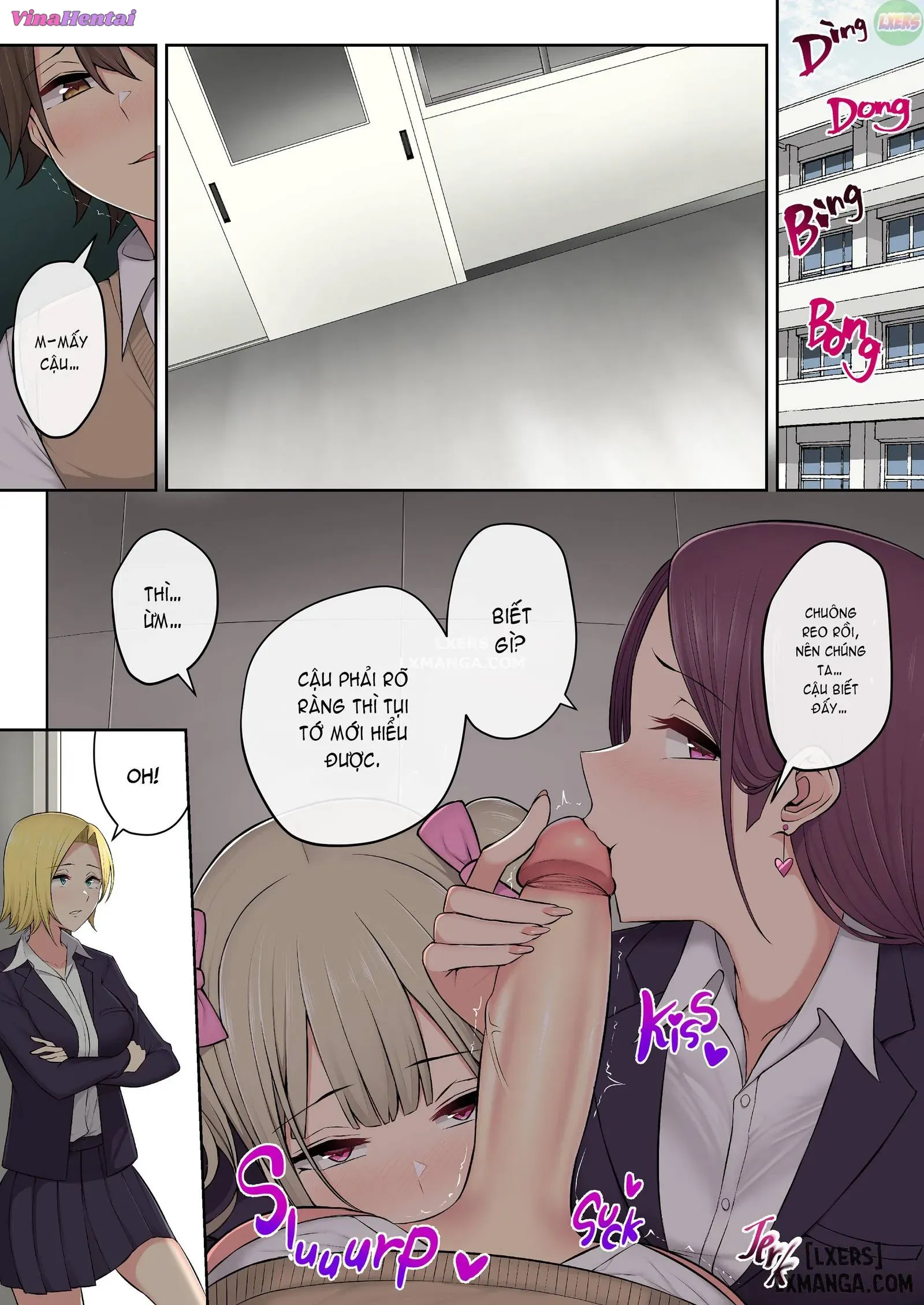 HentaiVN.net - Ảnh 26 - Imaizumi đưa cả bầy Gyaru về nhà mình - Chapter 3