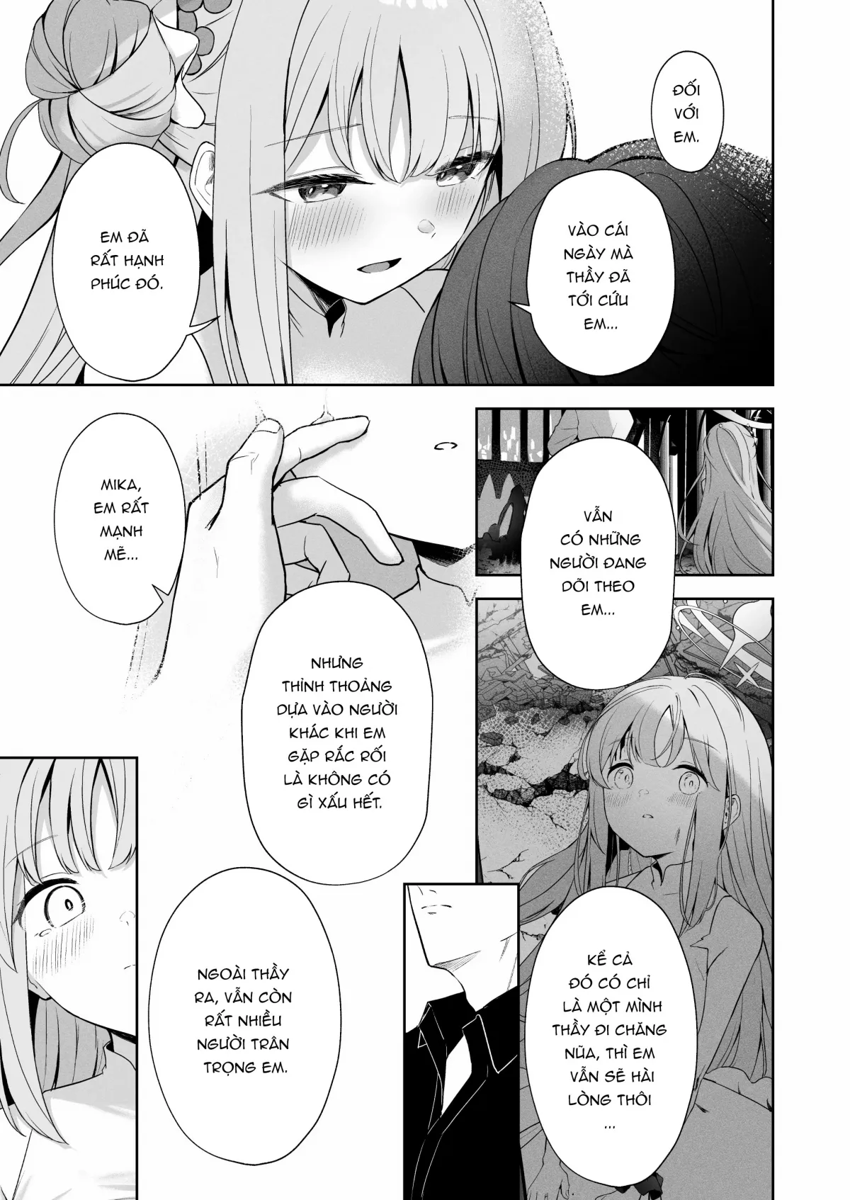 HentaiVN.net - Ảnh 26 - Tia nắng của khuyết trăng [Mikazuki no Pierce Hole; Pierce Hole of The Cresent Moon] - Oneshot