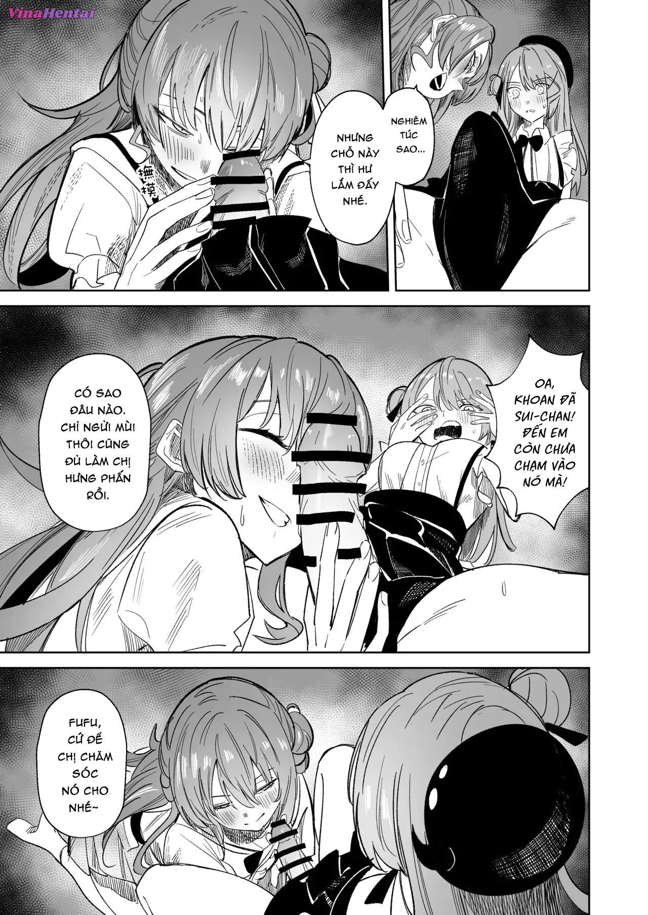 HentaiVN.net - Ảnh 27 - DREAMLIKE COMET&DEVIL 2 - Oneshot
