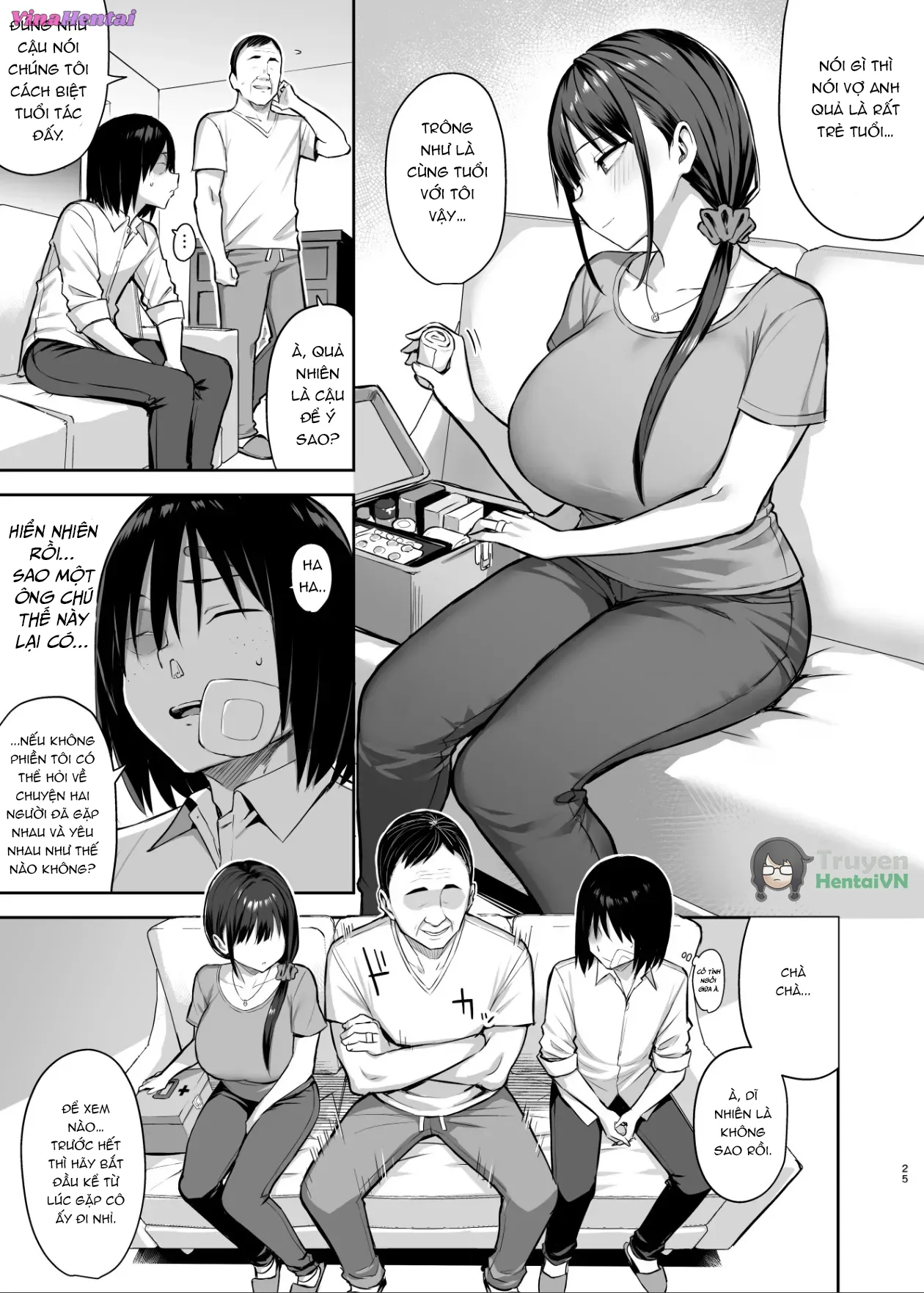 HentaiVN.net - Ảnh 27 - Zutto Suki datta Kyonyuu Osananajimi ga Furyou-tachi ni Moteasobareta Nanukakan Sonogo - Oneshot