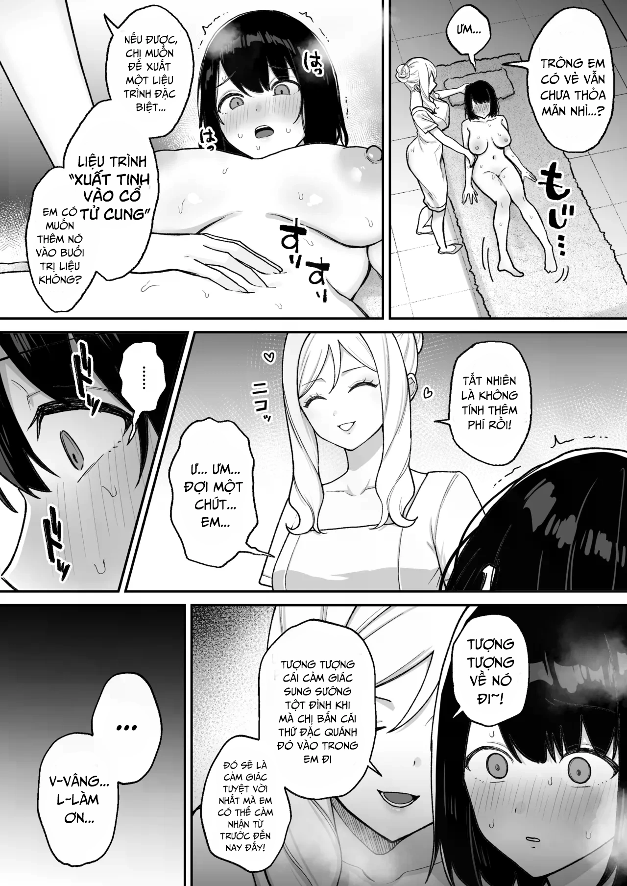 HentaiVN.net - Ảnh 27 - Trải nghiệm khó quên với ở tiệm massage futa - Oneshot