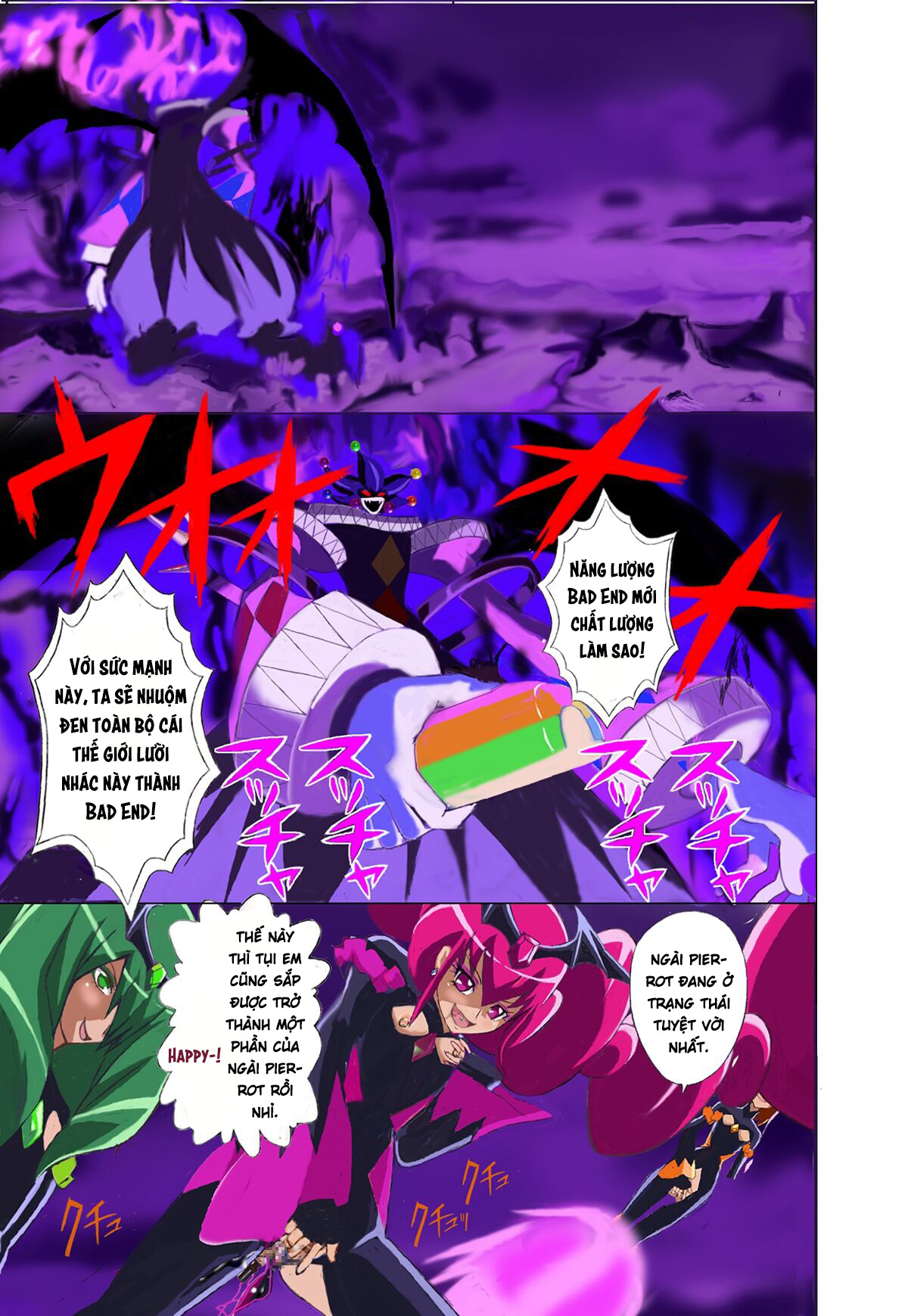 HentaiVN.net - Ảnh 26 - [Ero Tantei Jimusho] Evil Smile PreC*re! Bad End Full Color - Chap 2