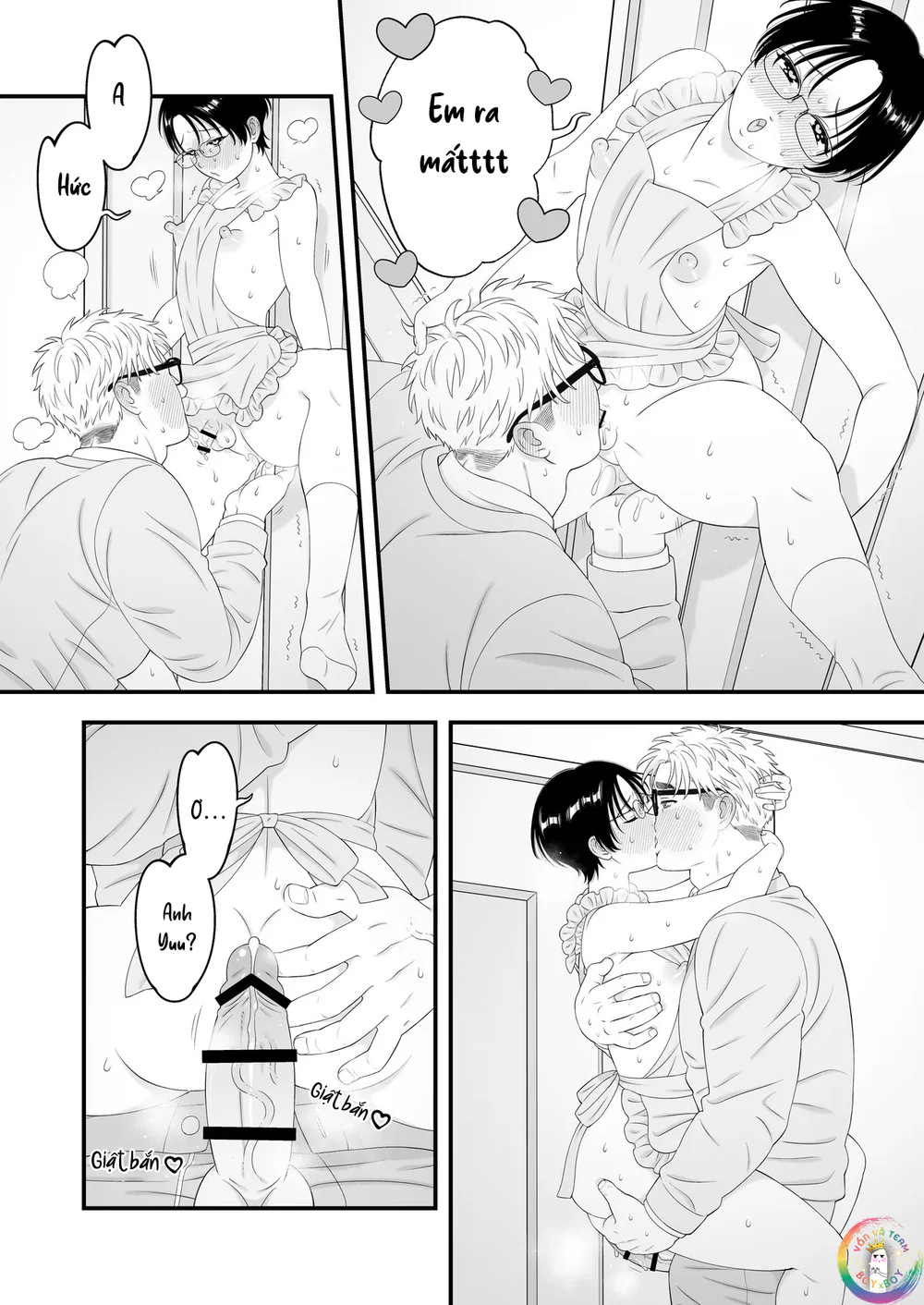 HentaiVN.net - Ảnh 26 - The Sex Boy is Doted On ♡ Loved in Newlywed Sex - Oneshot