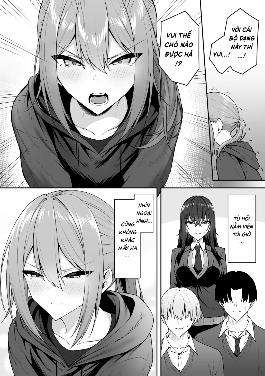 HentaiVN.net - Ảnh 28 - Tôi với đám gyaru bị đảo ngược giới tính - Chương 2: Tấm chiếu rách và tấm chiếu mới