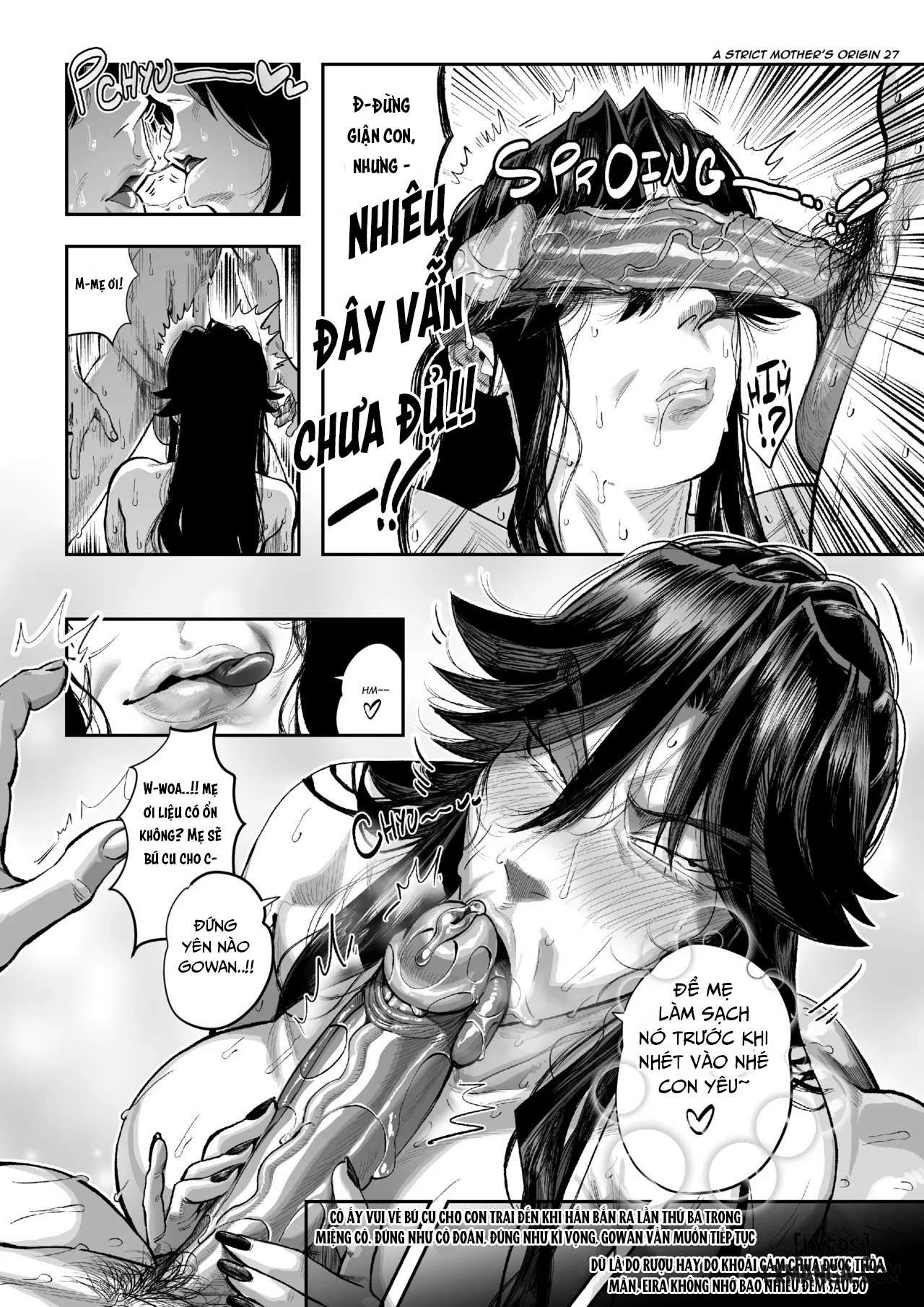 HentaiVN.net - Ảnh 27 - A Strict Mother's Unhindered Desire Deluxe - Chap 4
