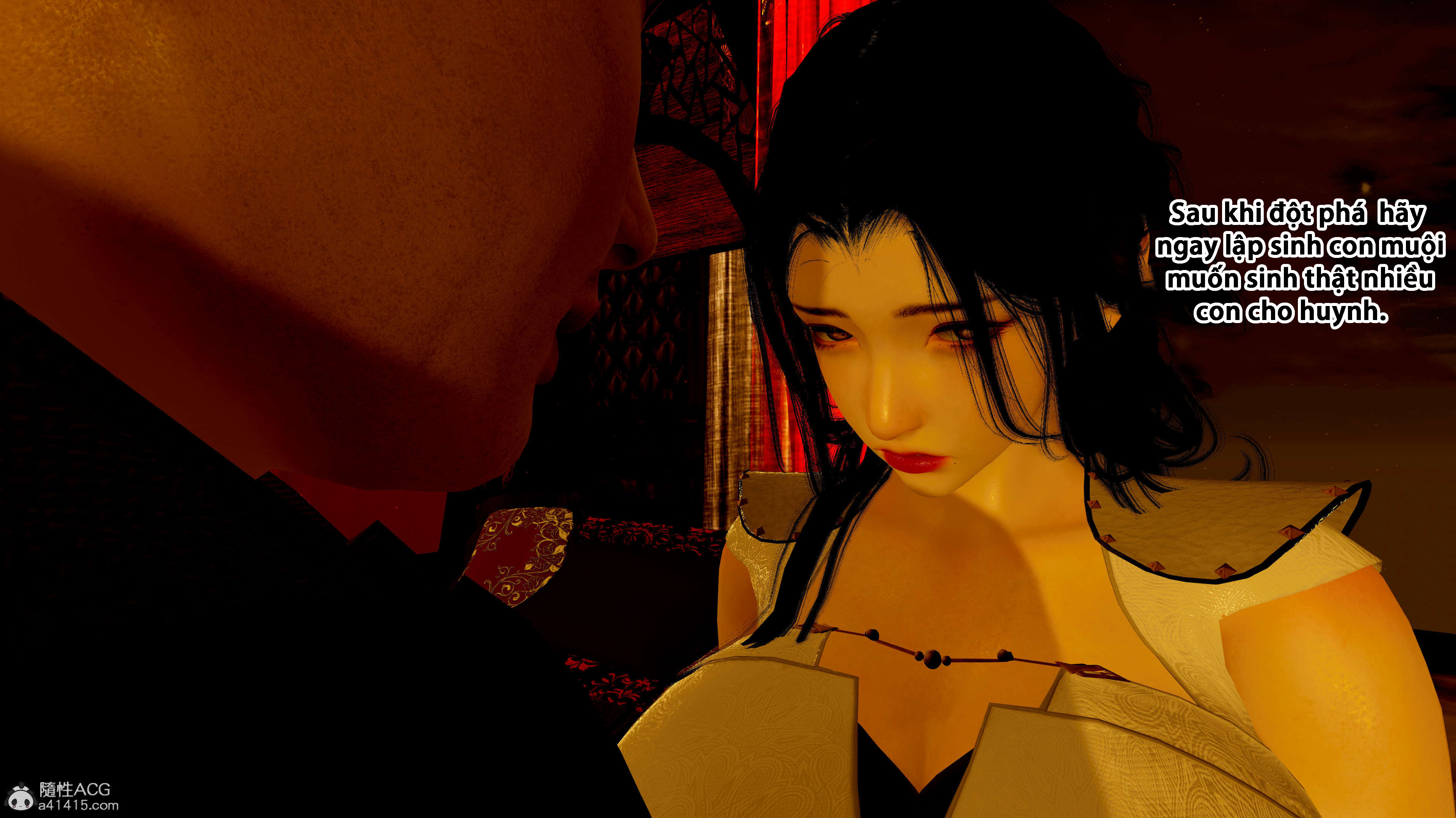 HentaiVN.net - Ảnh 28 - Mượn Vợ Chủ Nhân Để Hạ Hoả - Chương 3