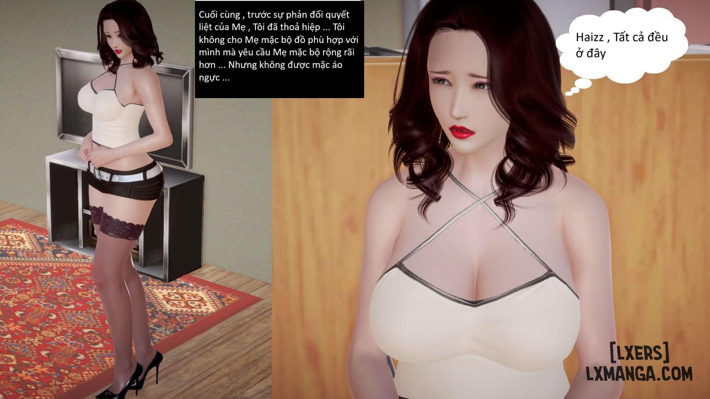 HentaiVN.net - Ảnh 27 - Cưỡng Hiếp Mẹ - Chương 5