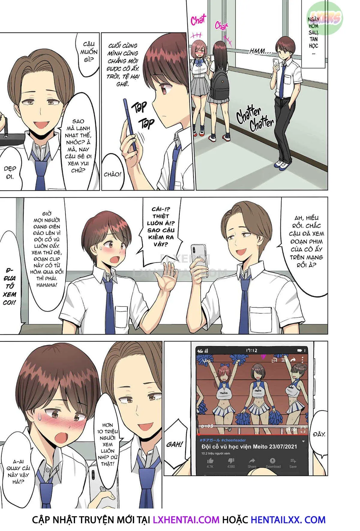 HentaiVN.net - Ảnh 27 - But I Loved Her... Summer Chapter: My Cheerleader Friend Got Taken by a Foreign Student [SUKI DATTA NONI... NATSU NI KANKETSU HEN - OSANANAJIMI NO CHEERLEADER GA KOKUJIN RYUUGAKUSEI NI] - Chap 1