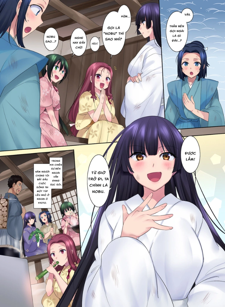 HentaiVN.net - Ảnh 27 - Sự biến đổi của Honnoji ~Nobunaga bị biến thành một cô gái - Oneshot