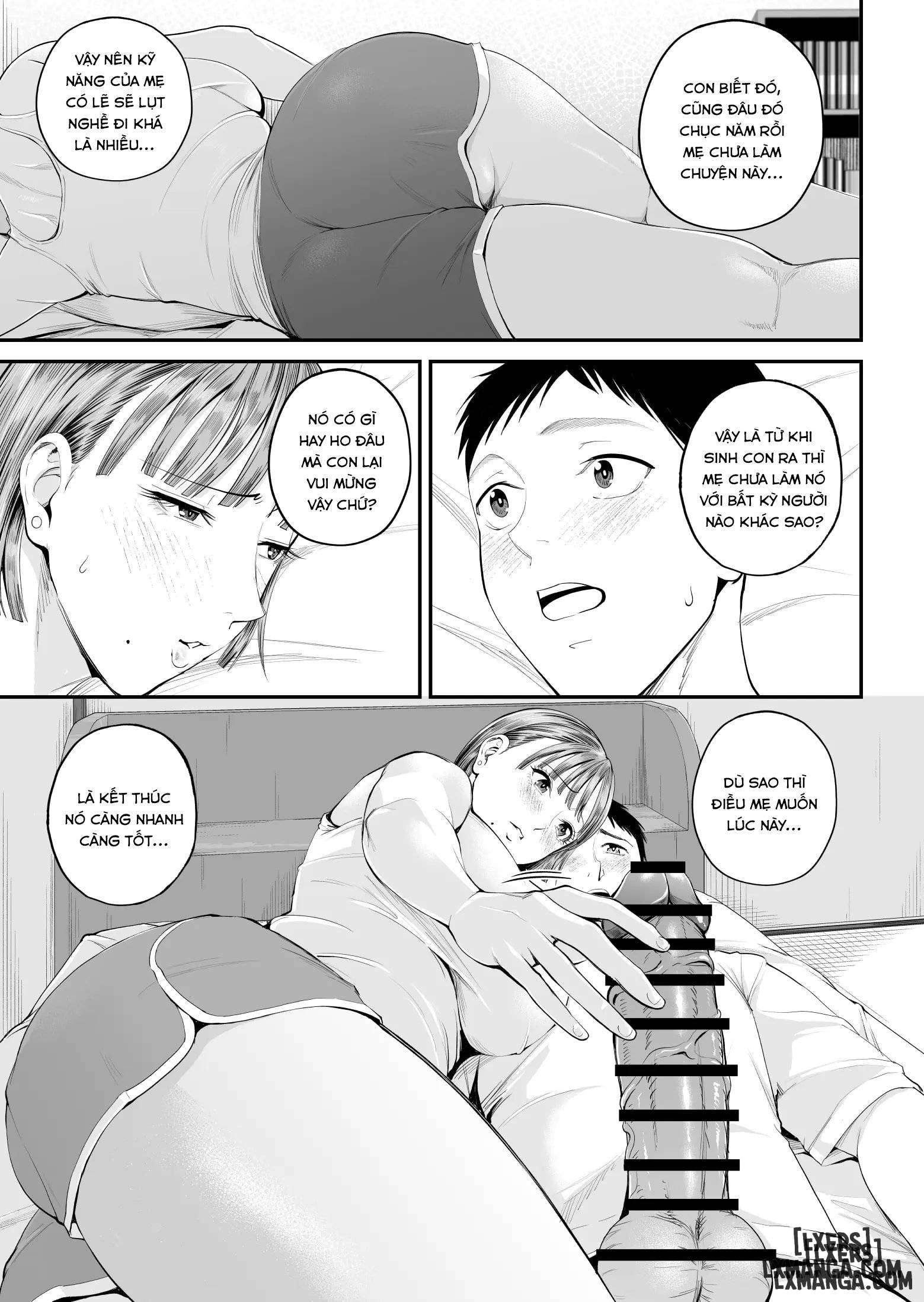 HentaiVN.net - Ảnh 27 - Boshi Jouji ~Daisuki na Okaa-san to Konya Majiwaru - Chap 1