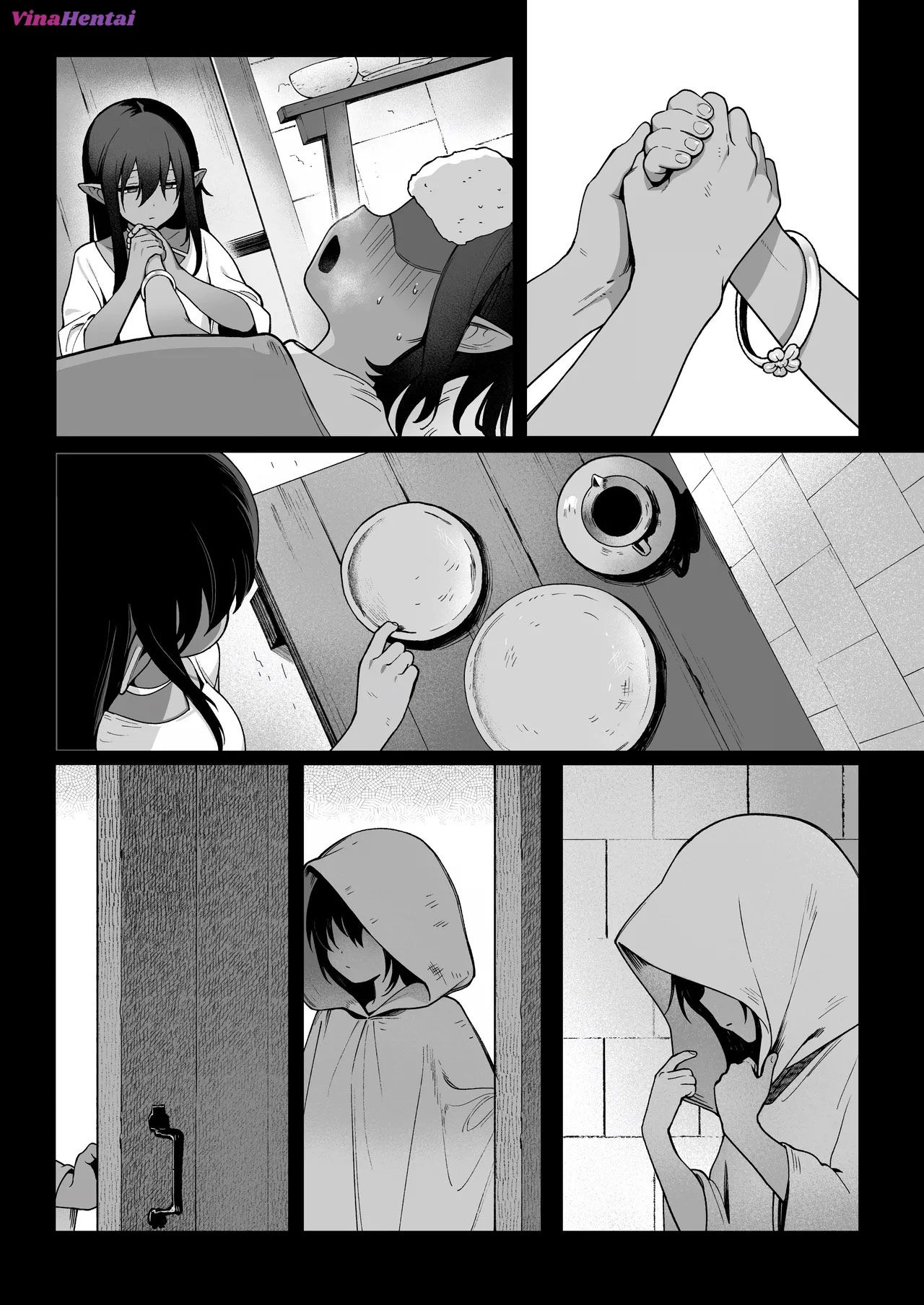 HentaiVN.net - Ảnh 26 - Nhà Thổ Elf - Phòng Số 3 Lacy: Tên Orc Còn Trinh Và Cô Elf Da Nâu 1 - Oneshot