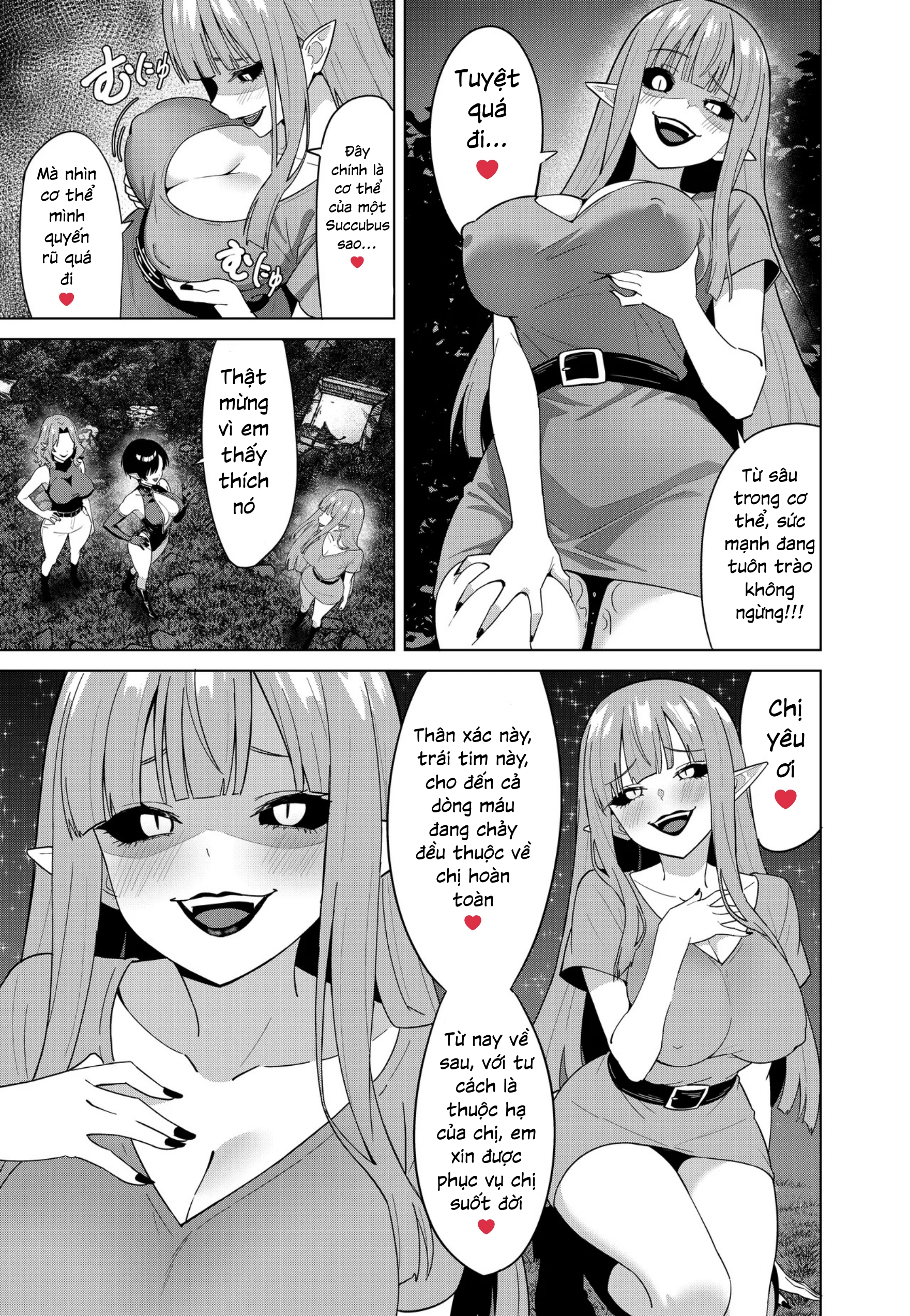 HentaiVN.net - Ảnh 27 - Xiềng Xích Của Nữ Yêu (Succubus) - oneshot